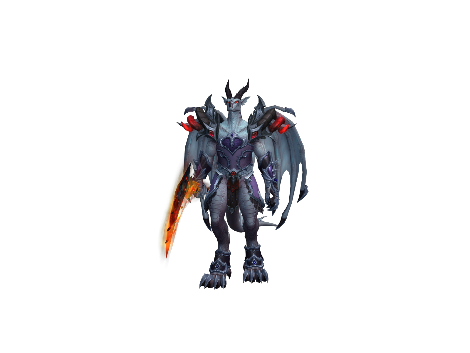 Morghül 3D character render