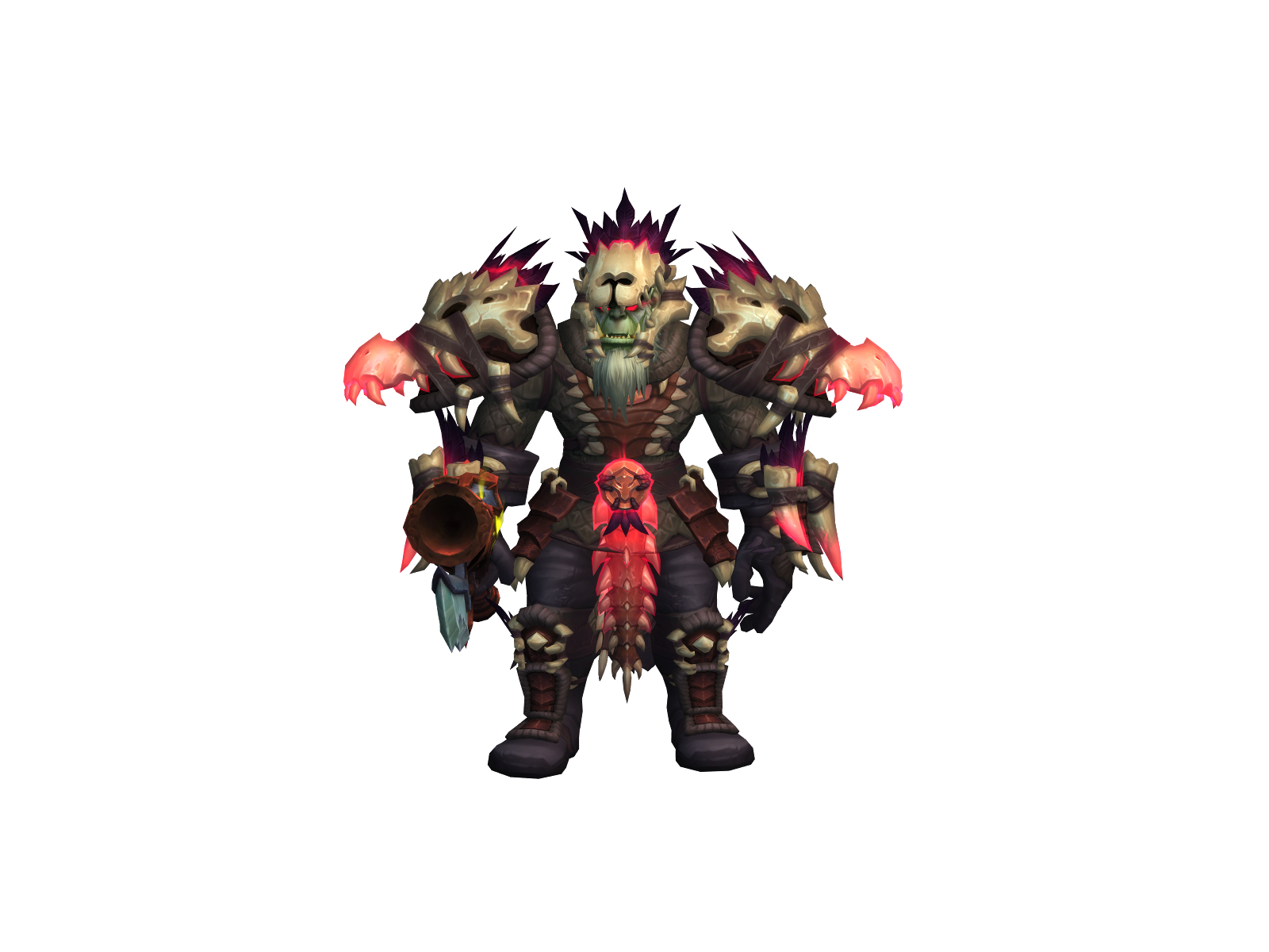 Albinox 3D character render