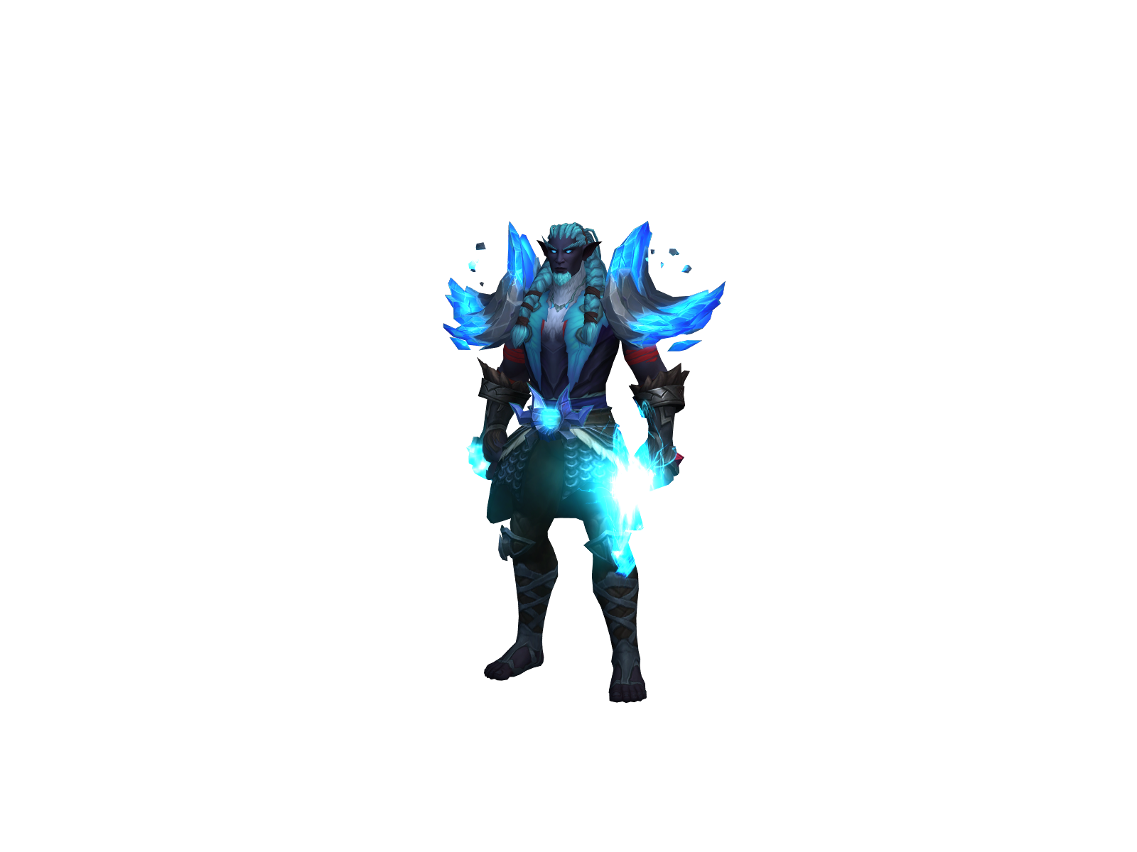 Tharokai 3D character render