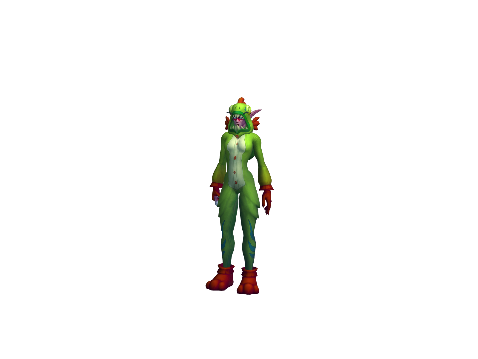 Ènryu 3D character render