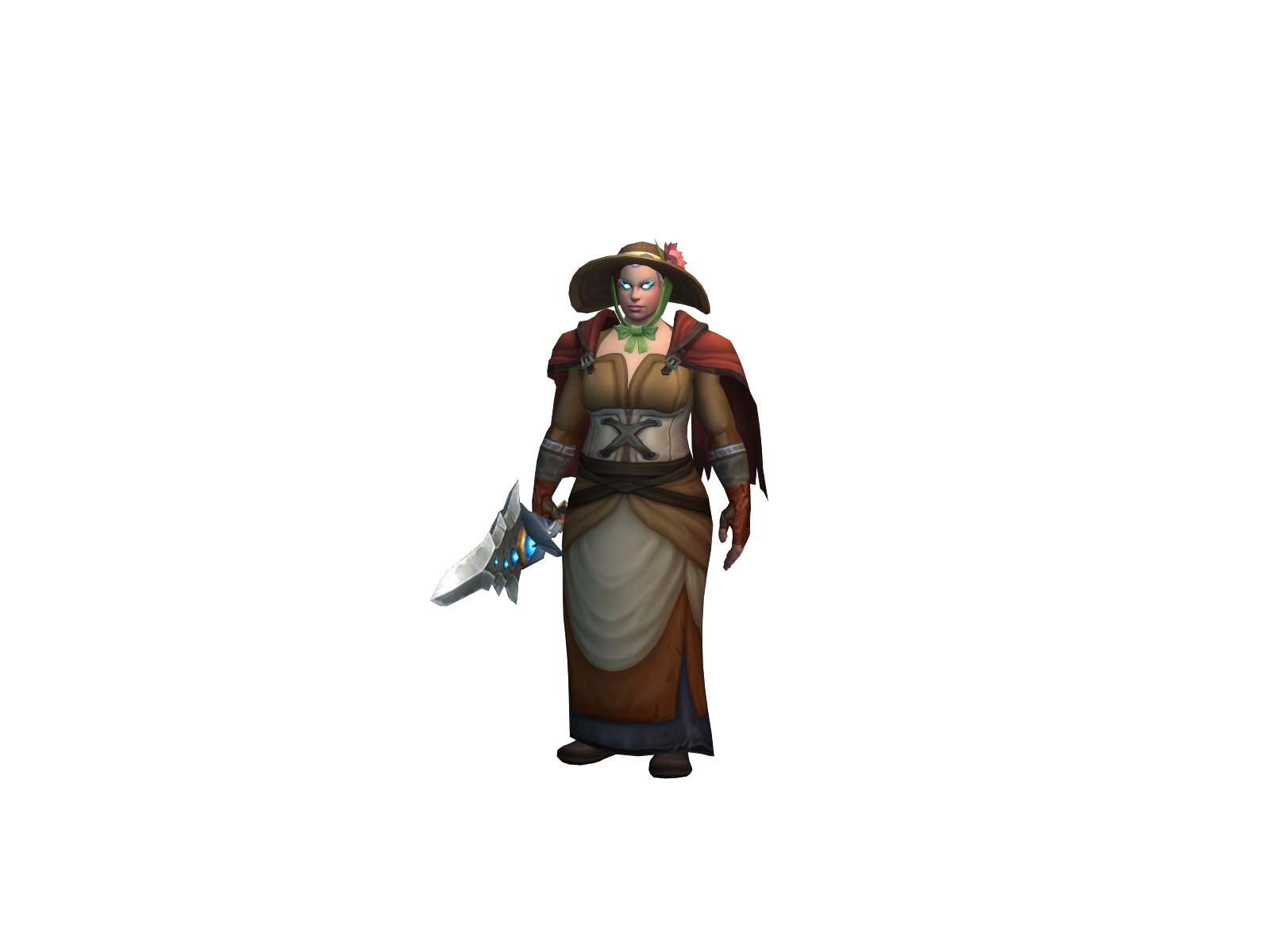 Unohanayachi 3D character render