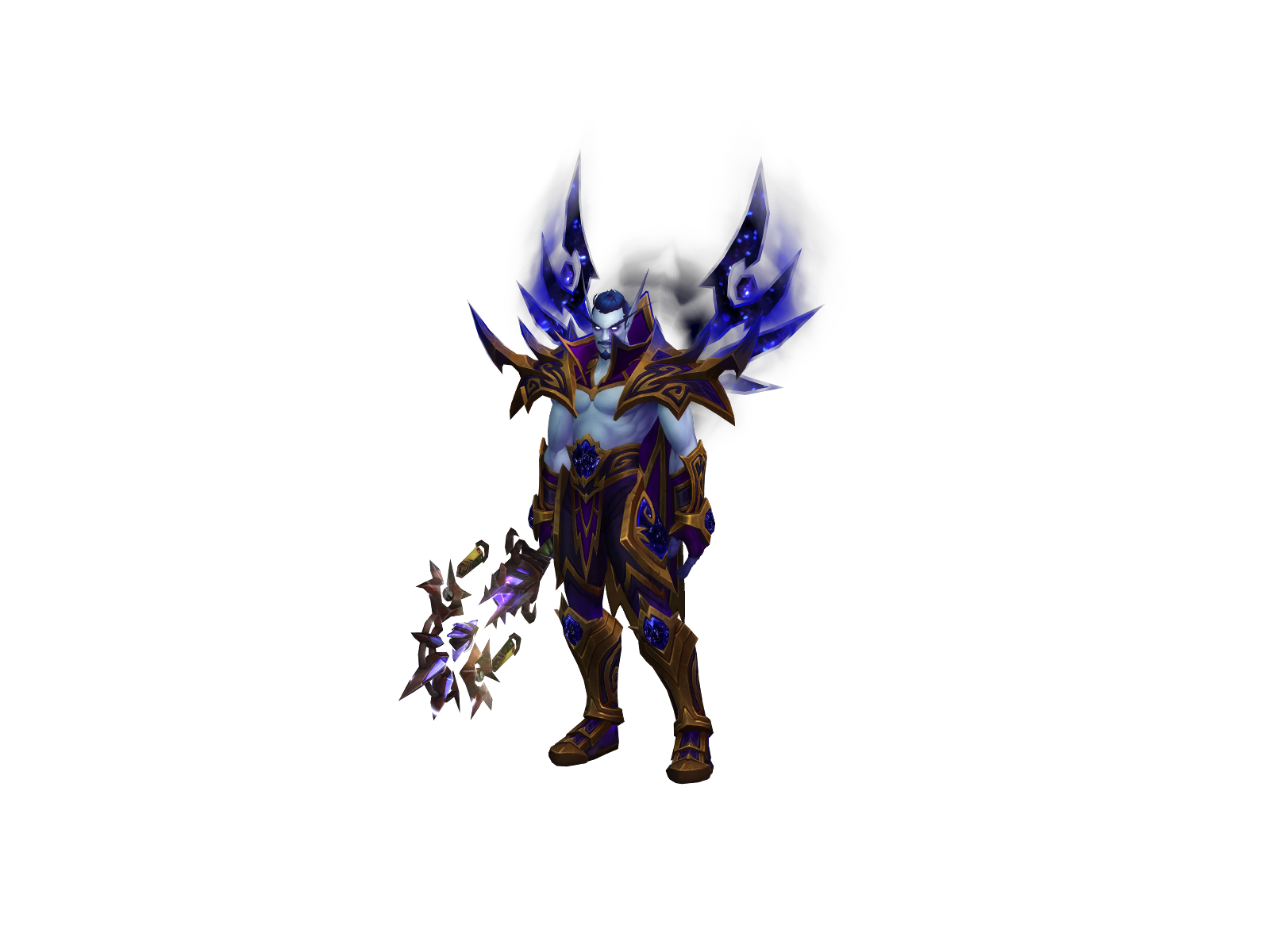 Silvarian 3D character render