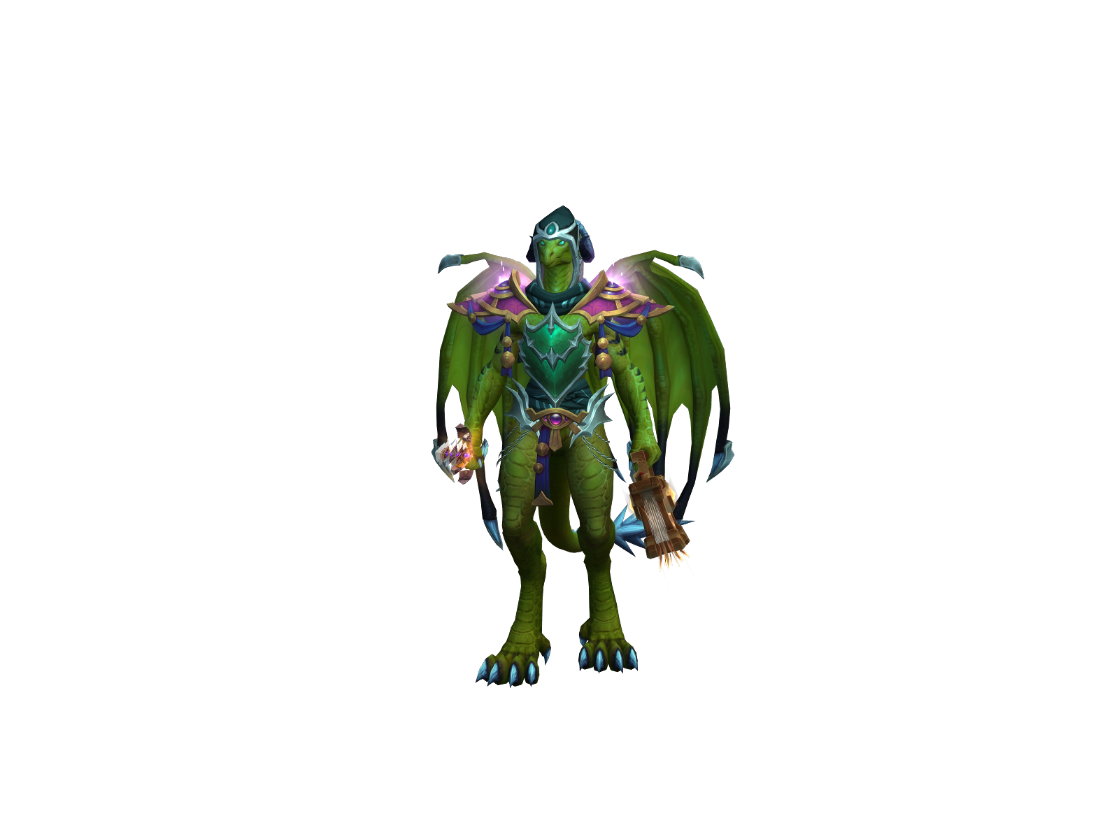 Buferino 3D character render