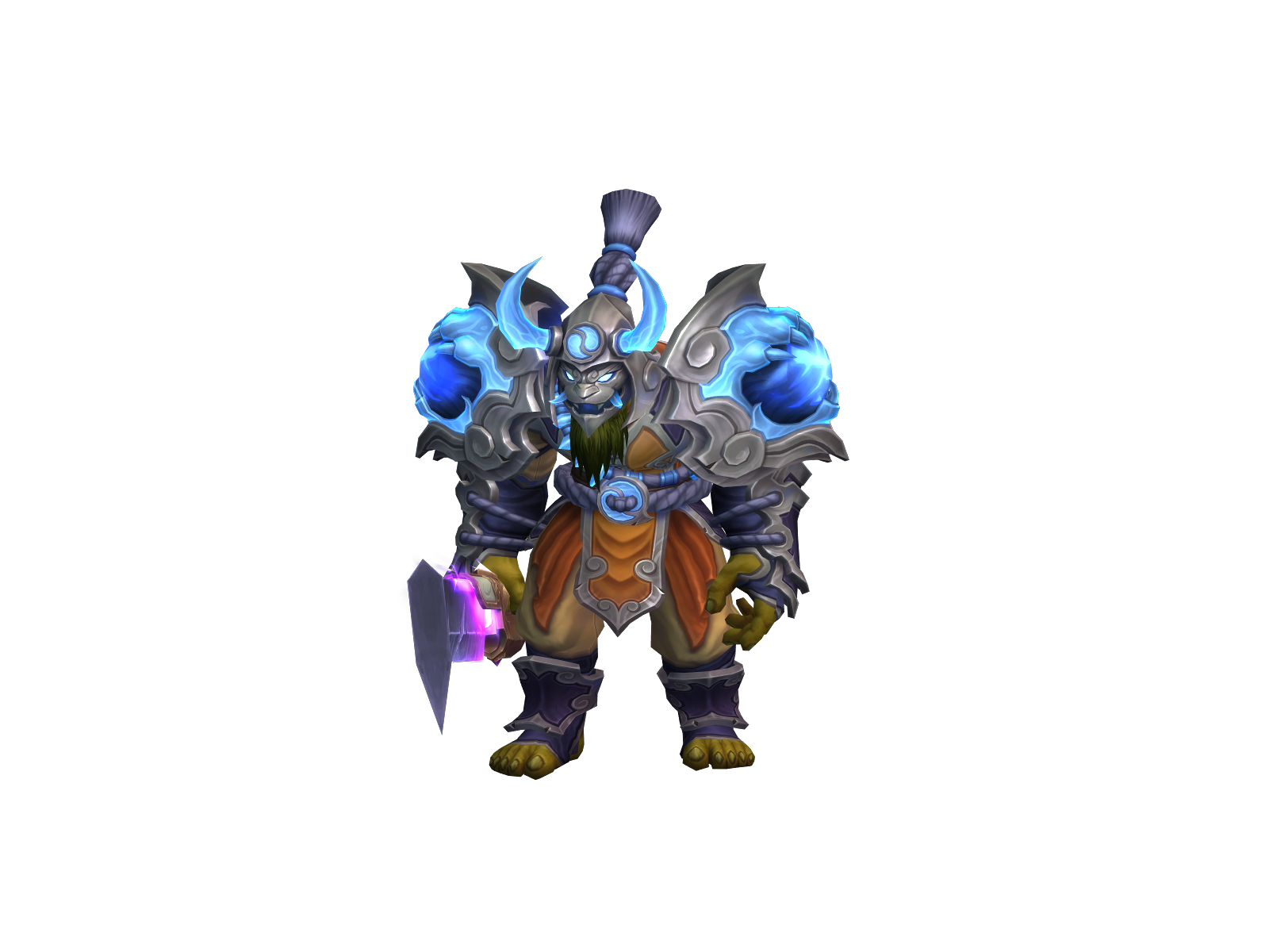 Gnover 3D character render