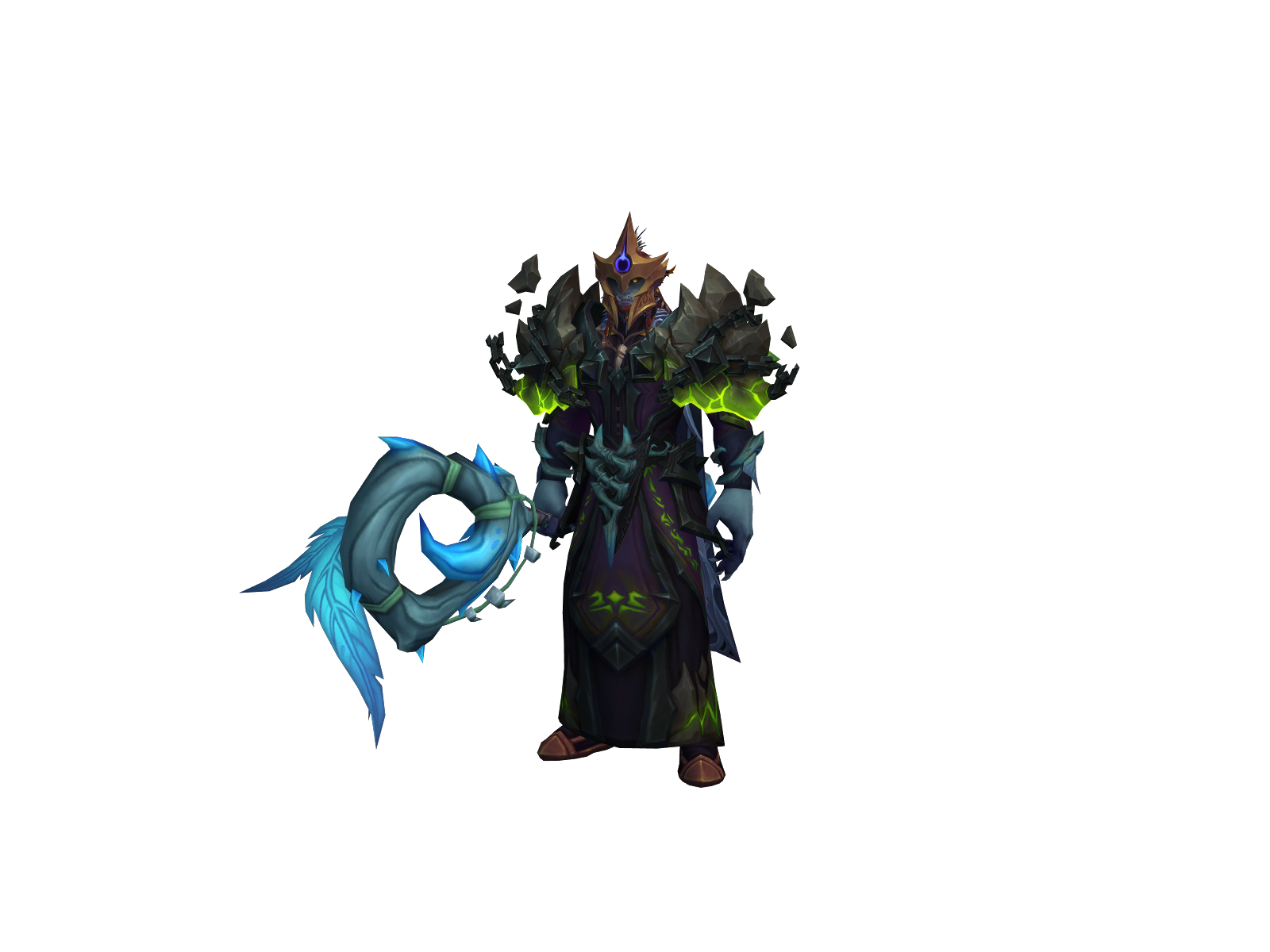 Fliand 3D character render