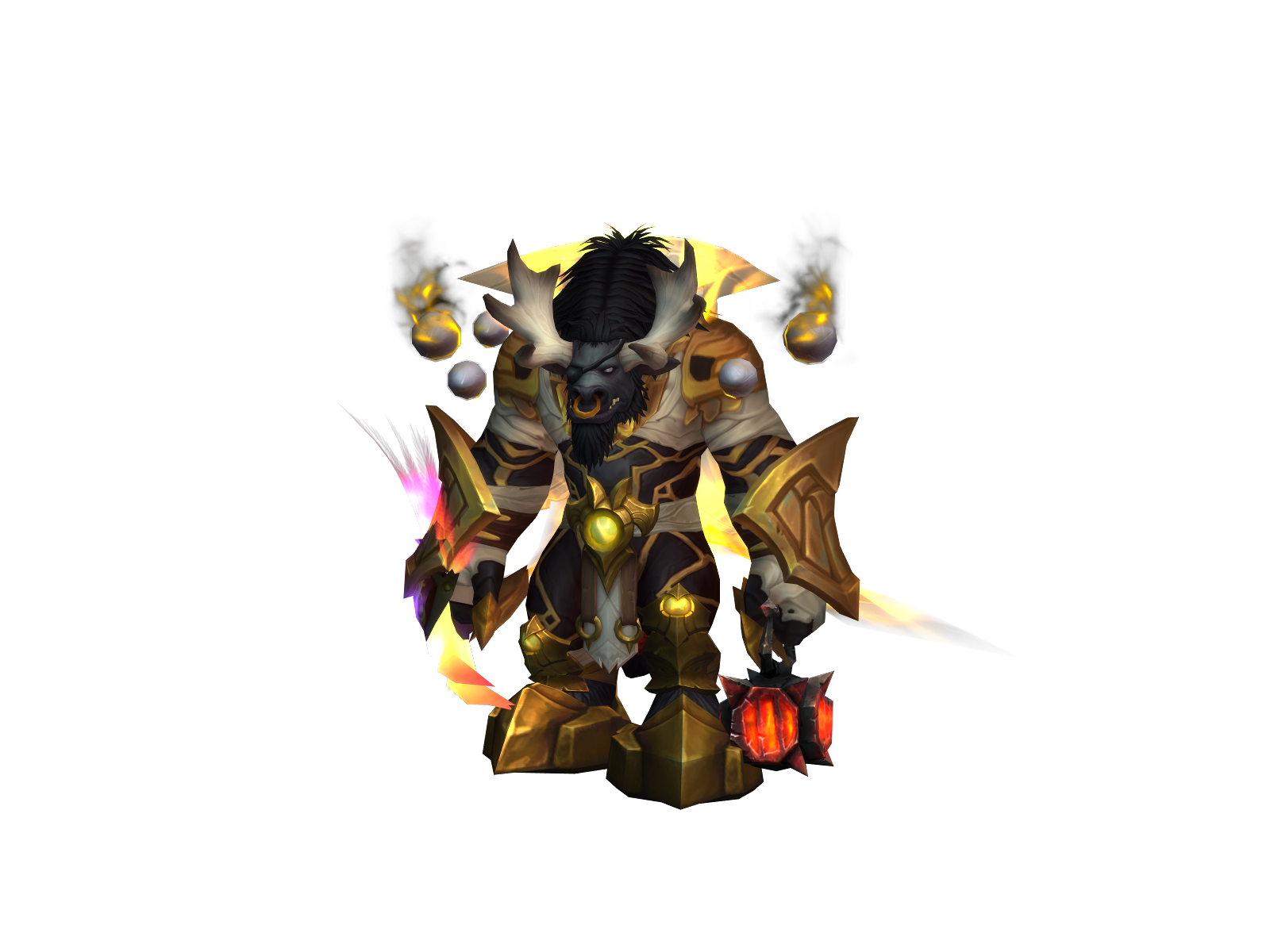 Gøuchi 3D character render