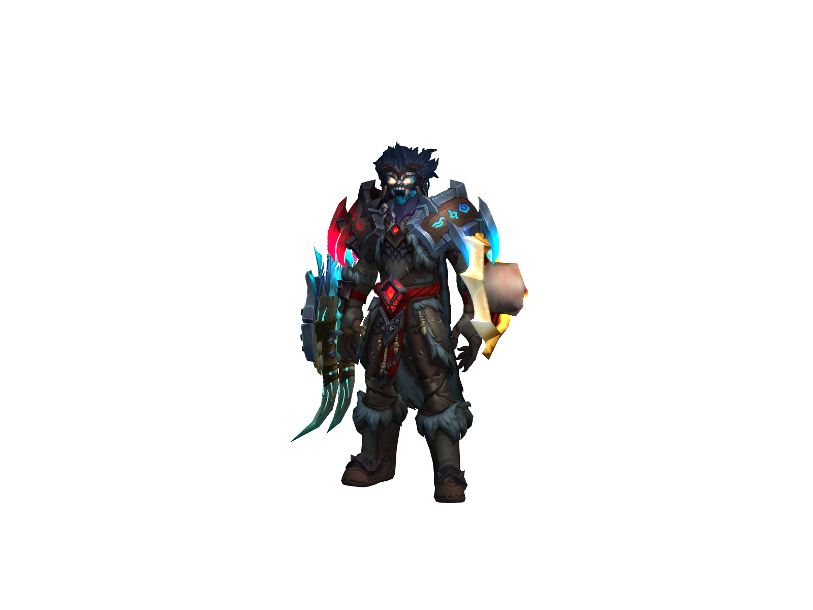 Coyotë 3D character render
