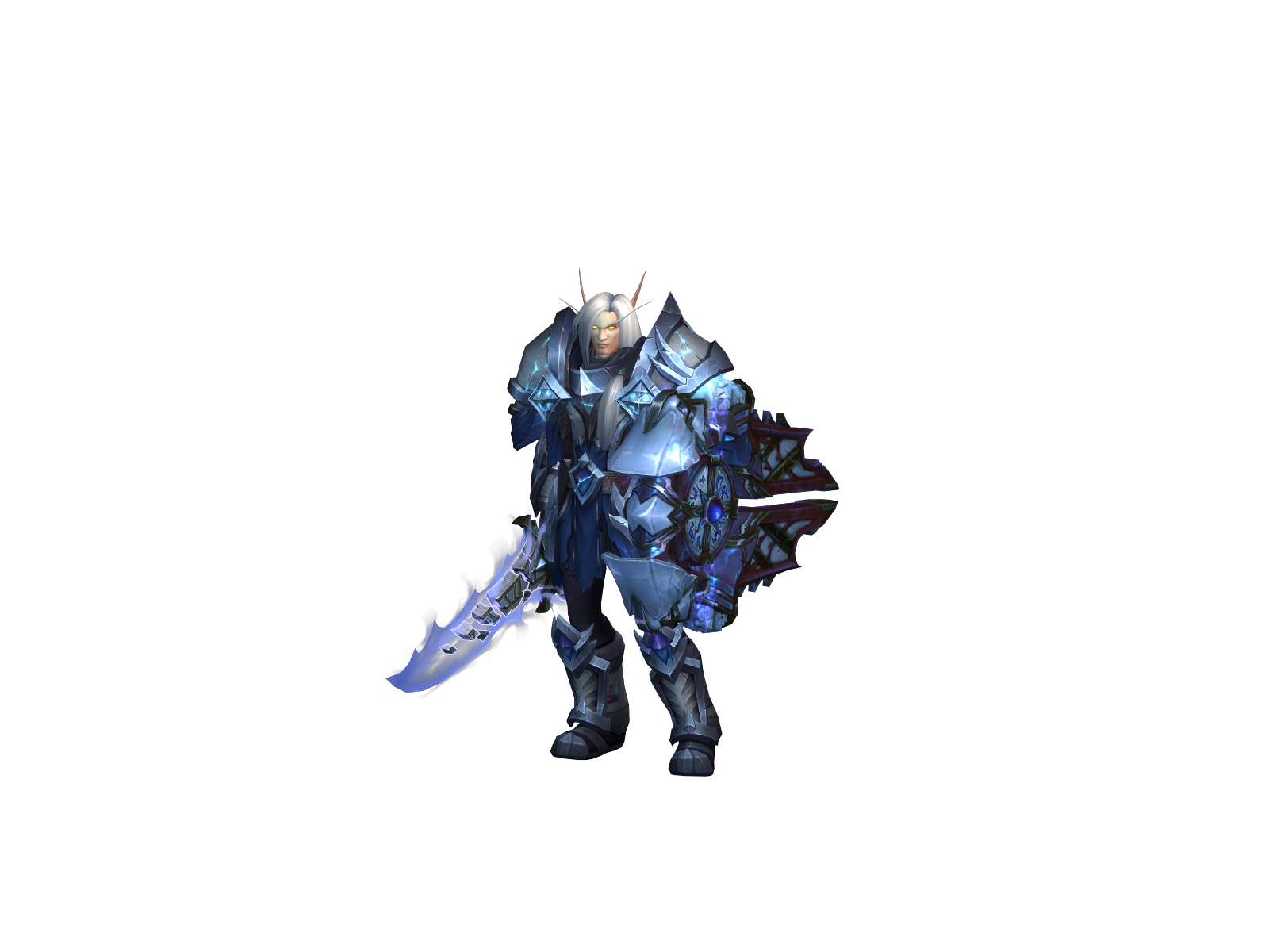 Center 3D character render