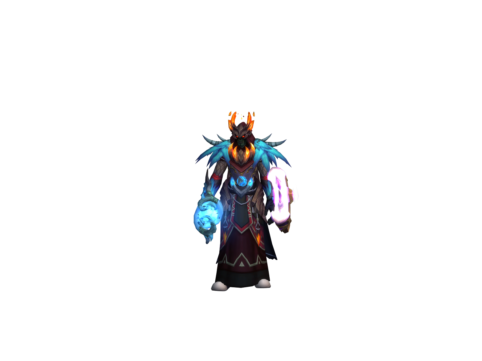 Brakhan 3D character render