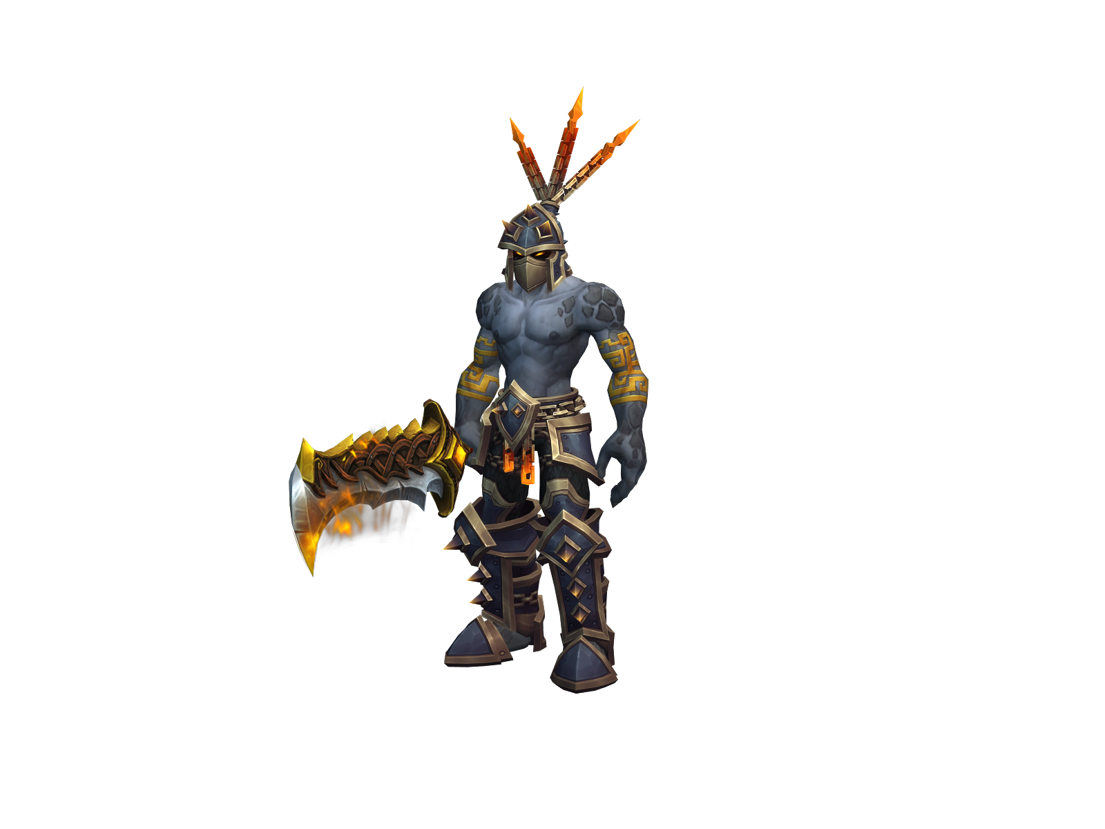 Ikerfuria 3D character render