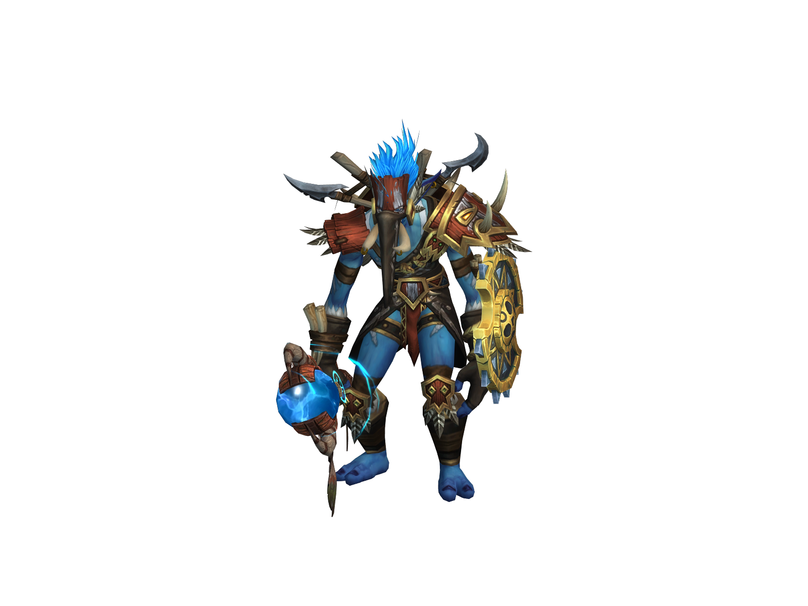 Aplunsha 3D character render