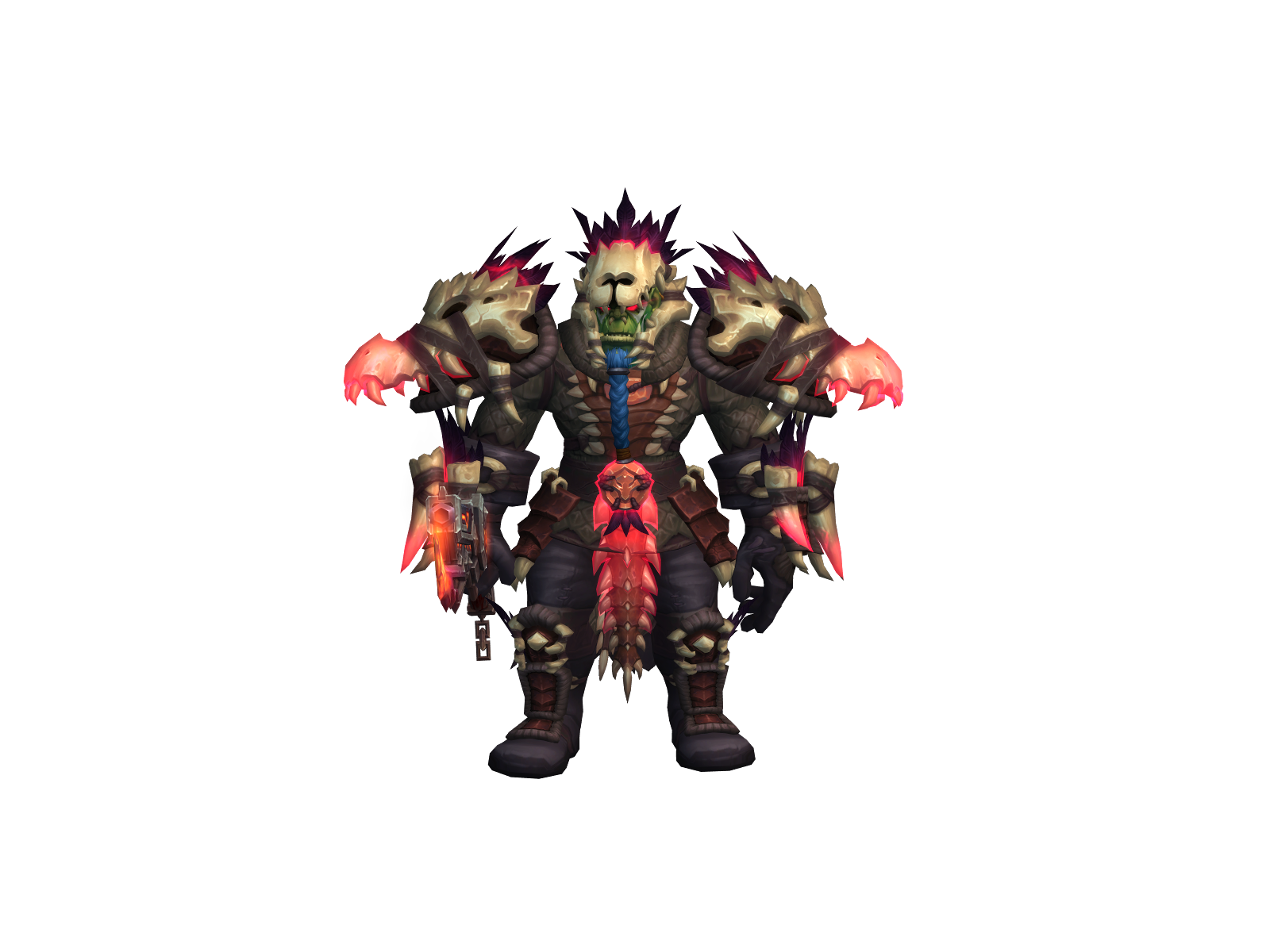 Catracho 3D character render