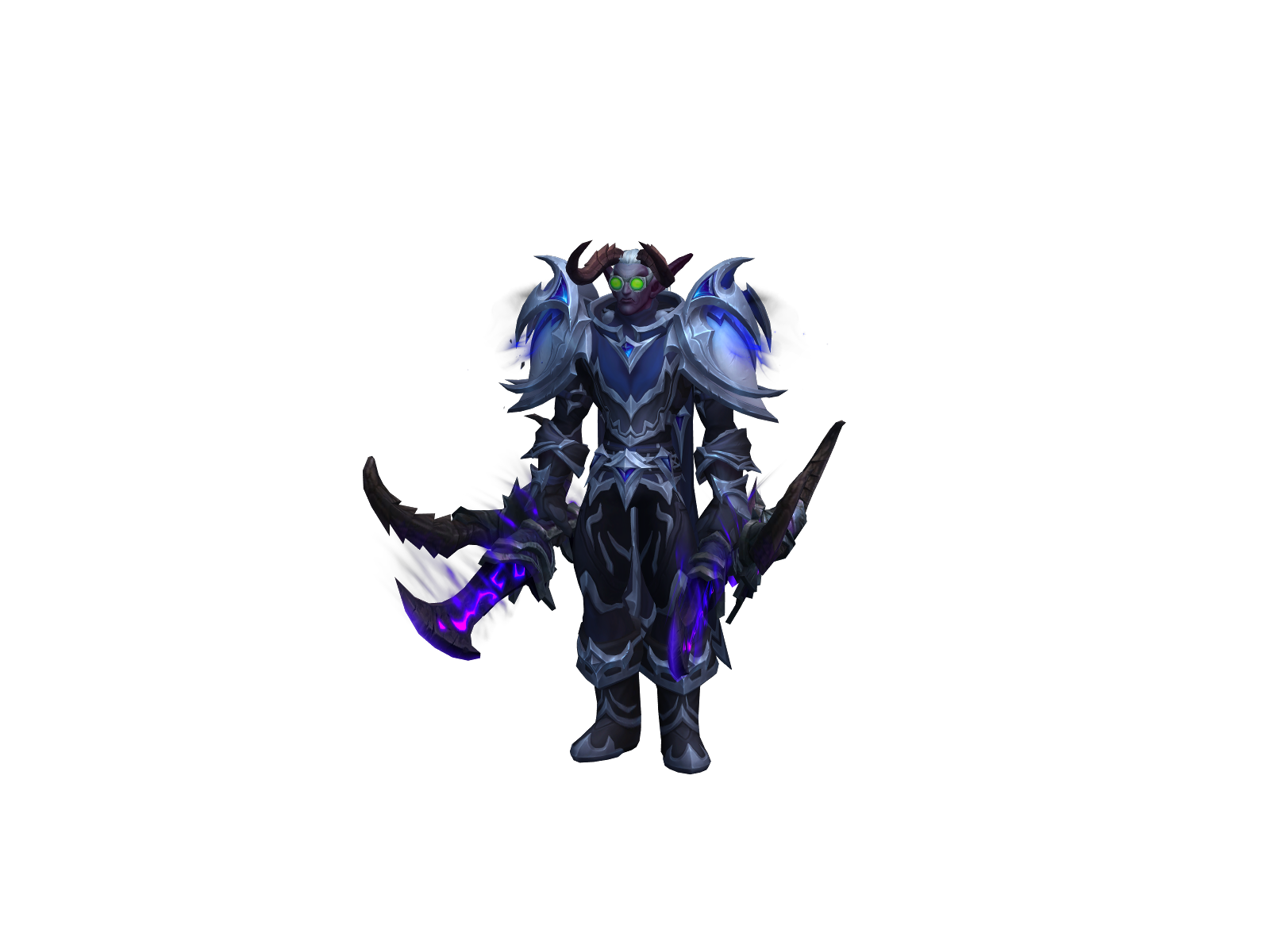 Demonized 3D character render