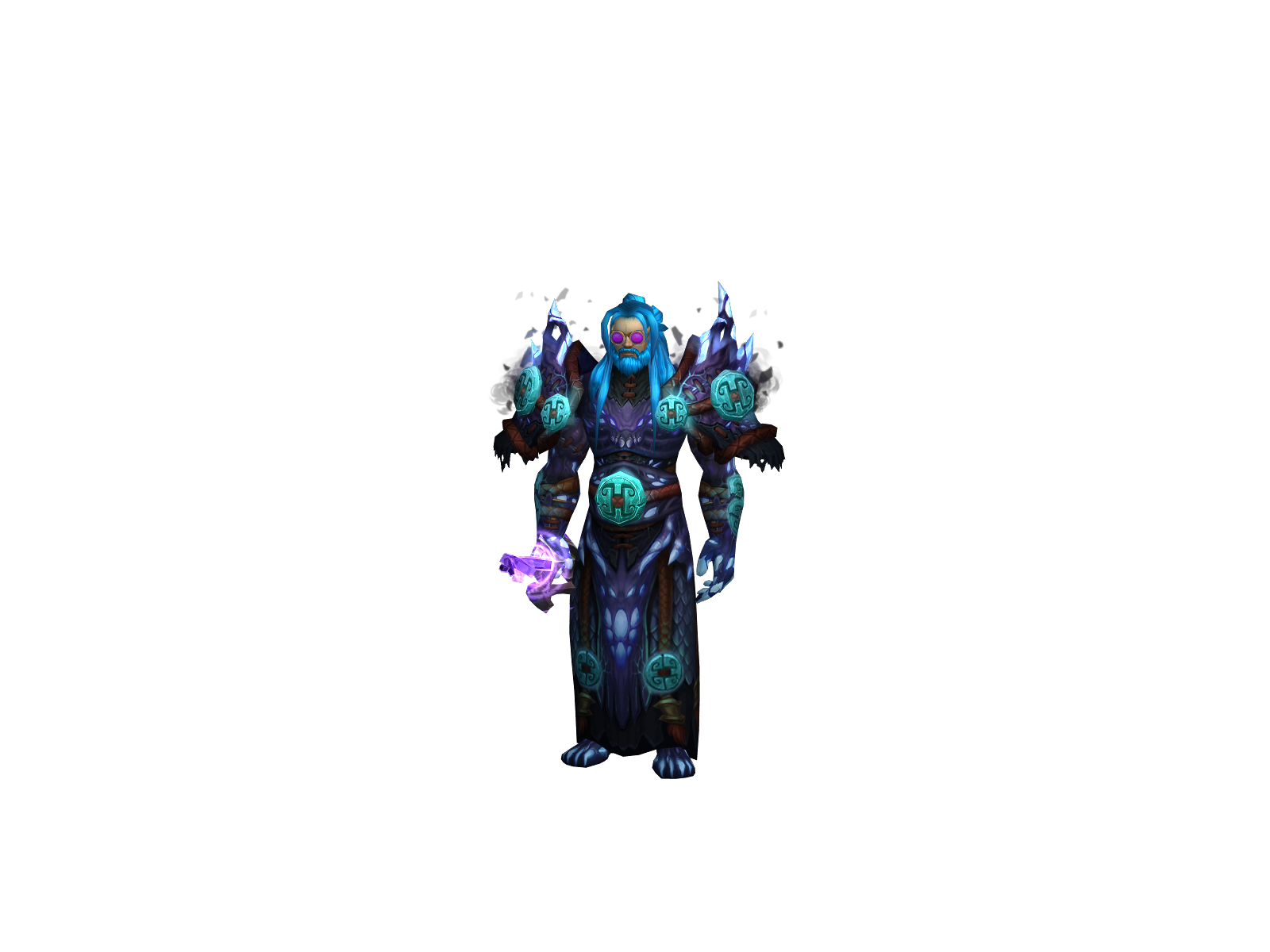 Deathbust 3D character render
