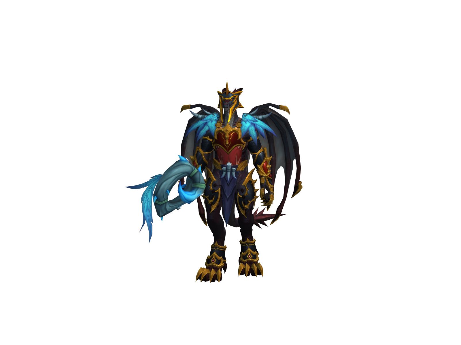 Veladren 3D character render