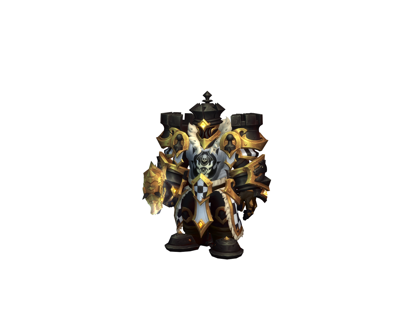 Shadk 3D character render