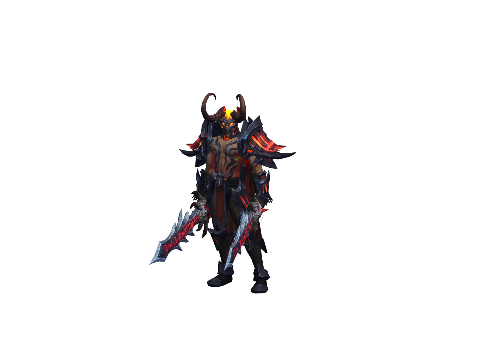 Ashmend 3D character render