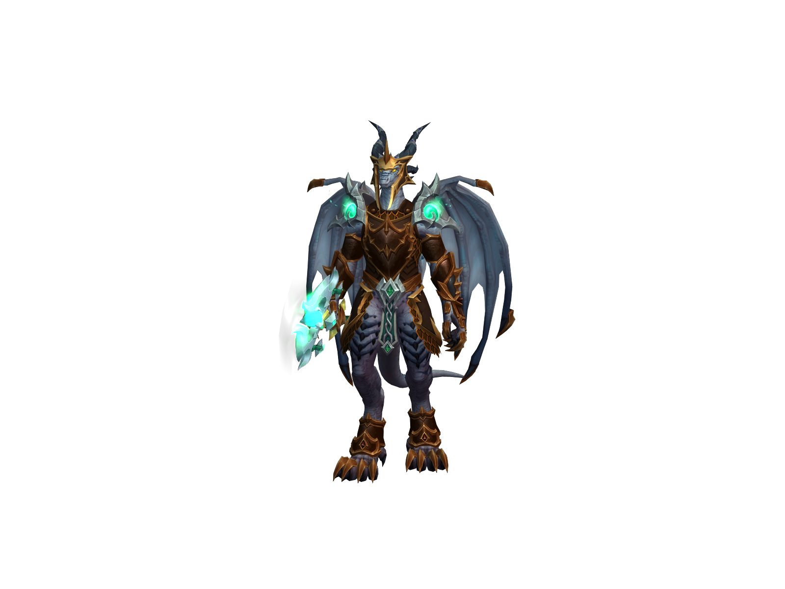Azarke 3D character render