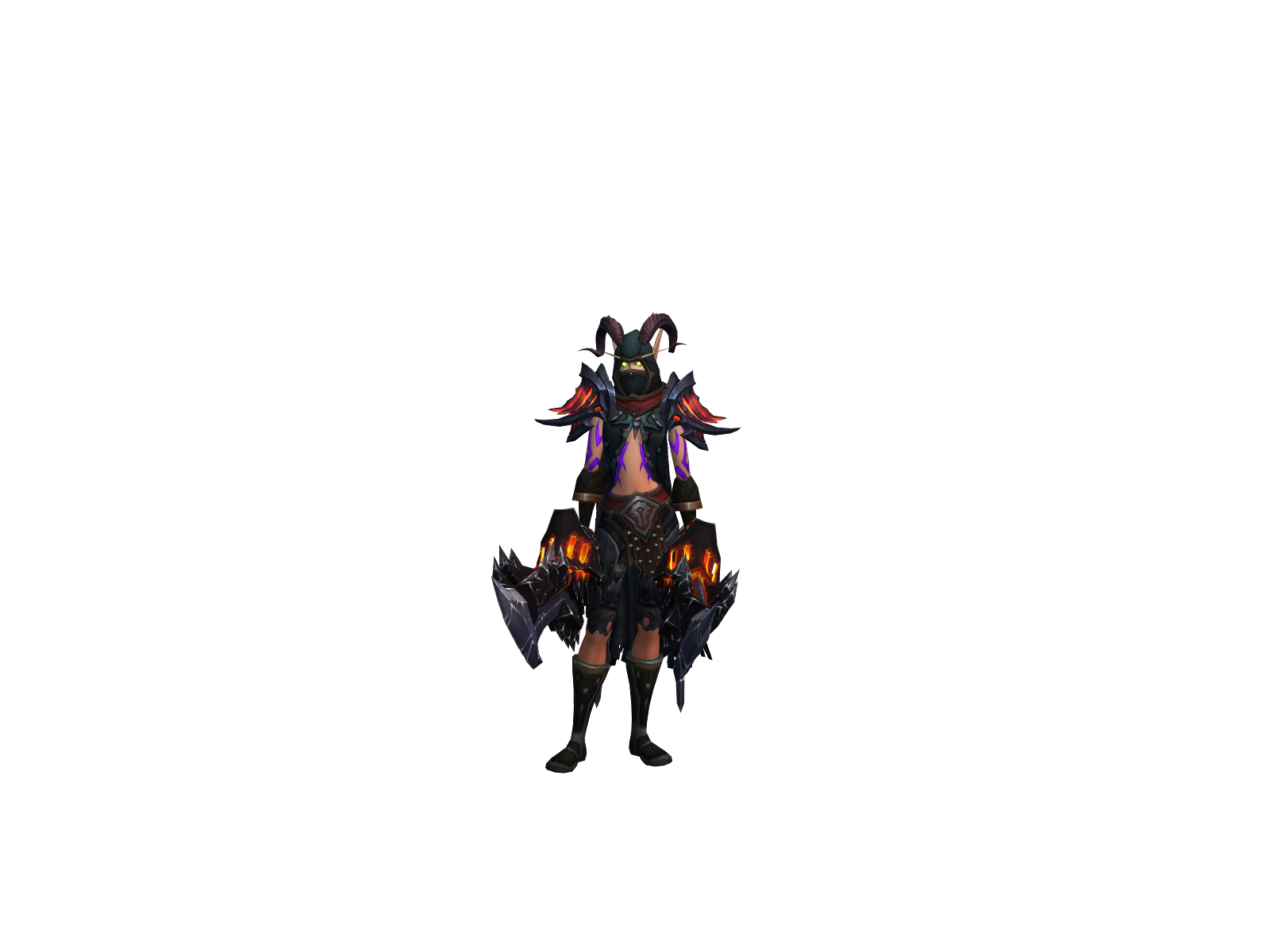 Blindchub 3D character render