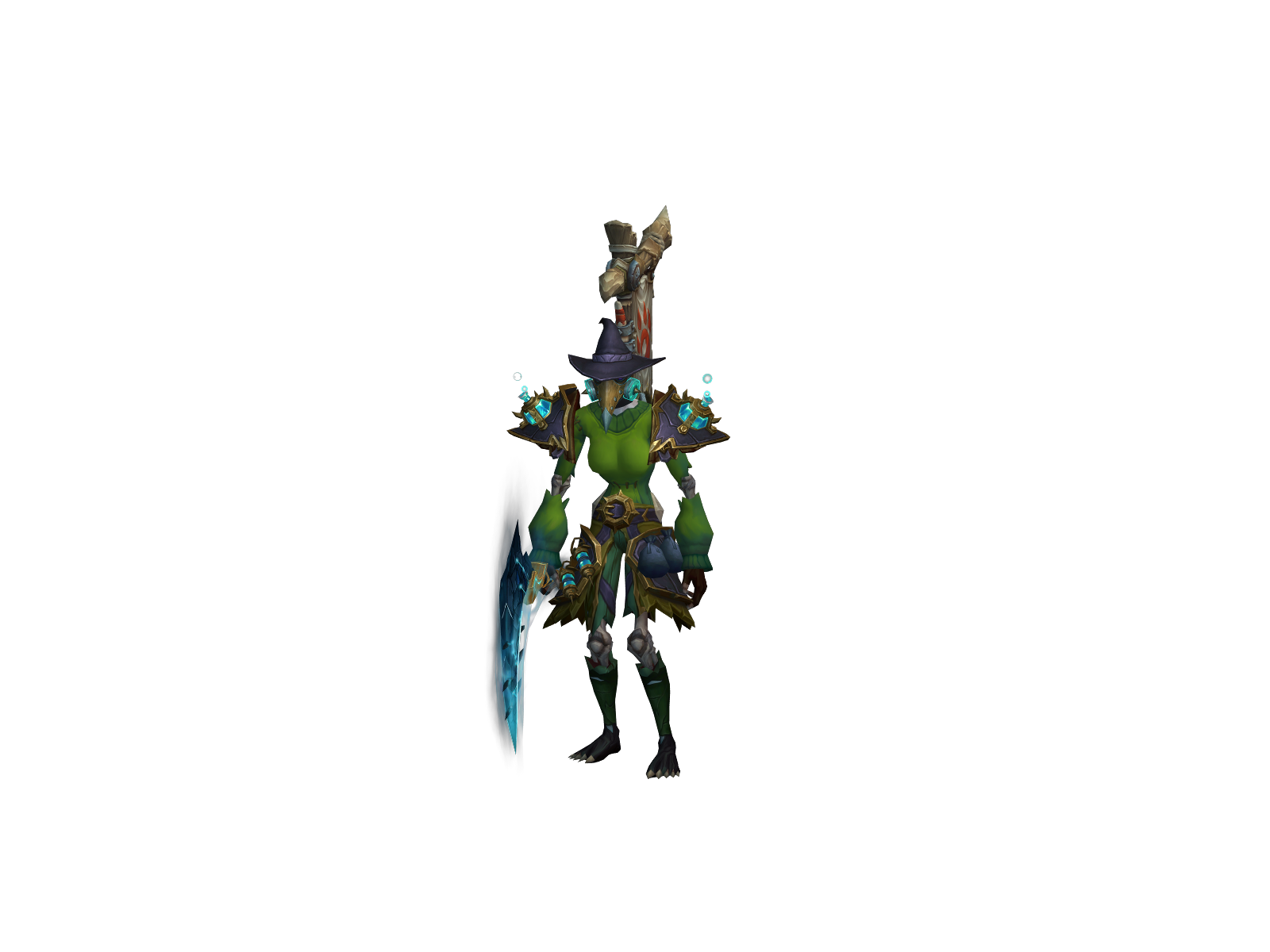 Mcdab 3D character render