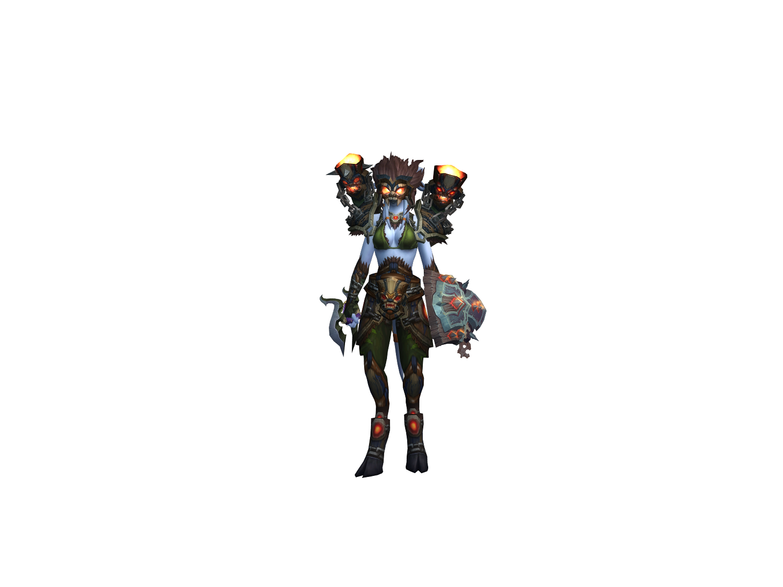 Swapxy 3D character render