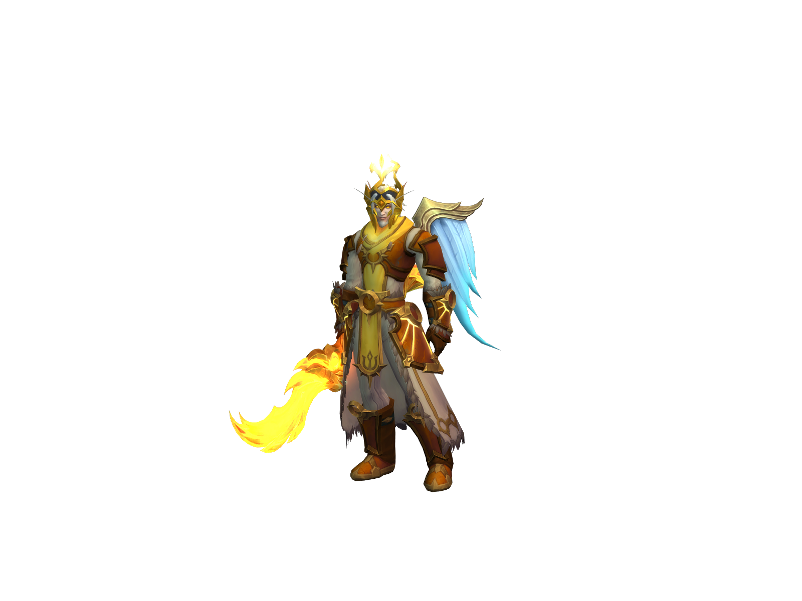 Faenor 3D character render
