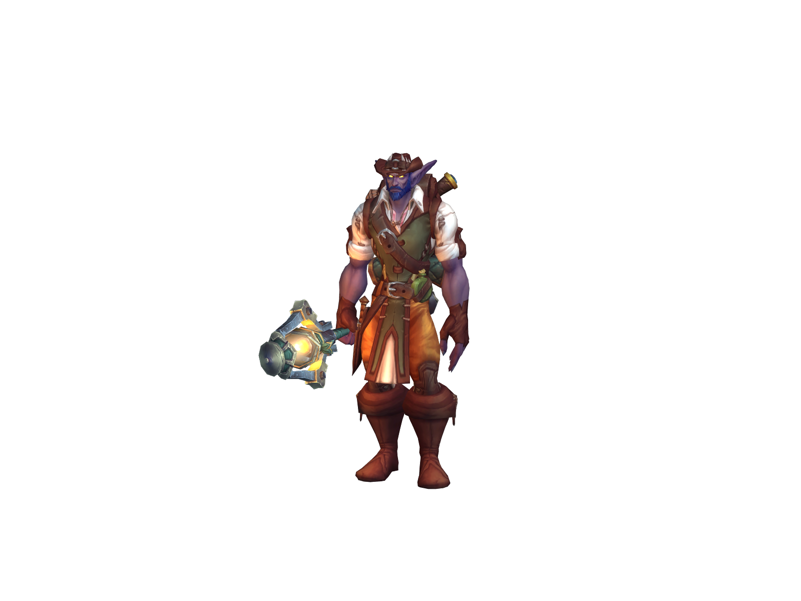 Chrno 3D character render