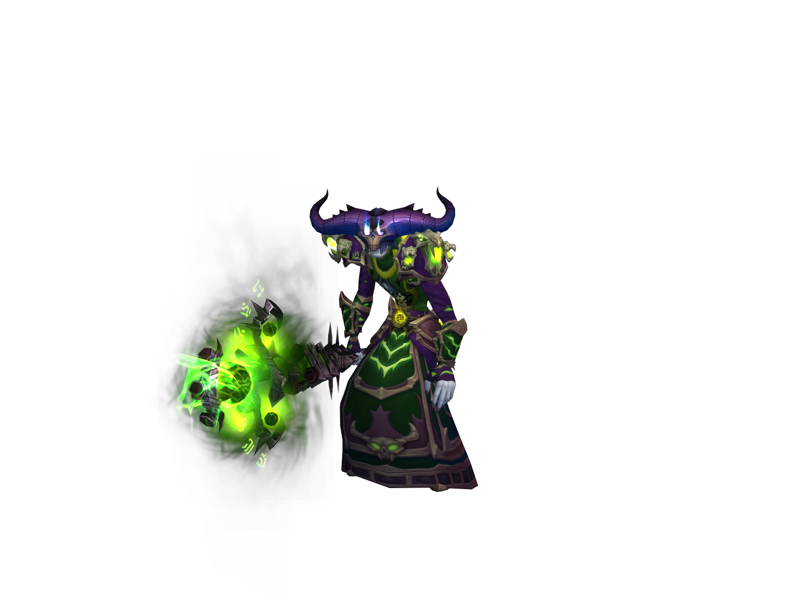 Voldemort 3D character render