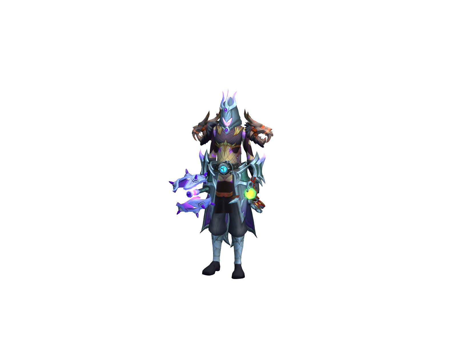 Merce 3D character render