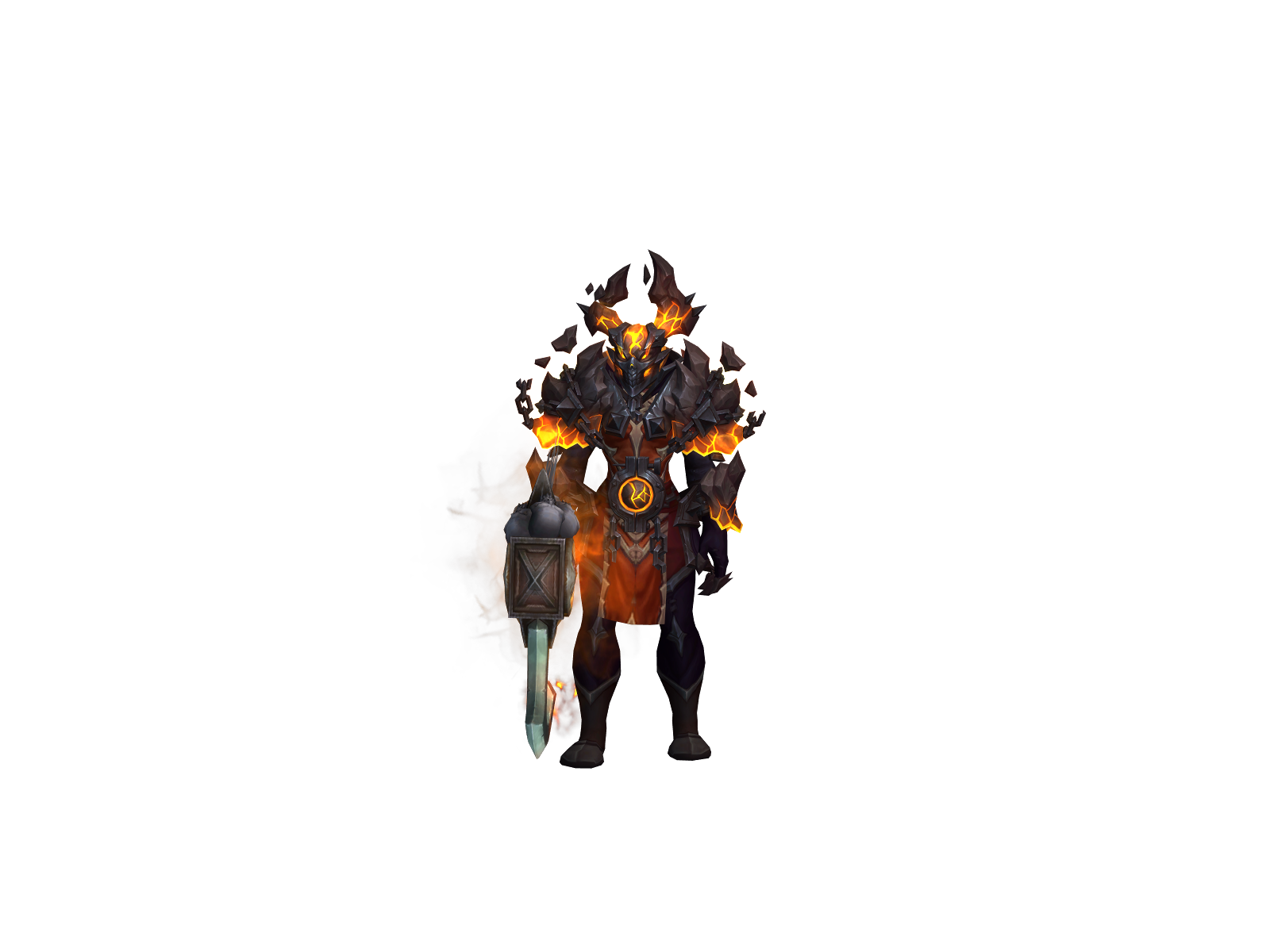 Demonticus 3D character render