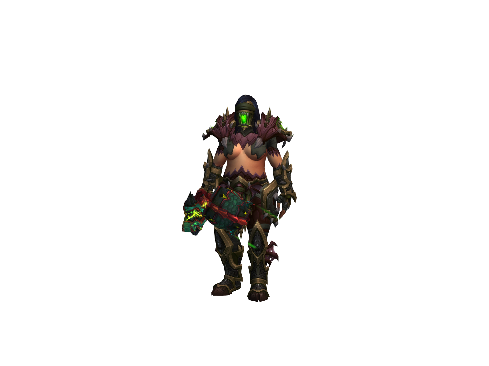 Verdantstorm 3D character render