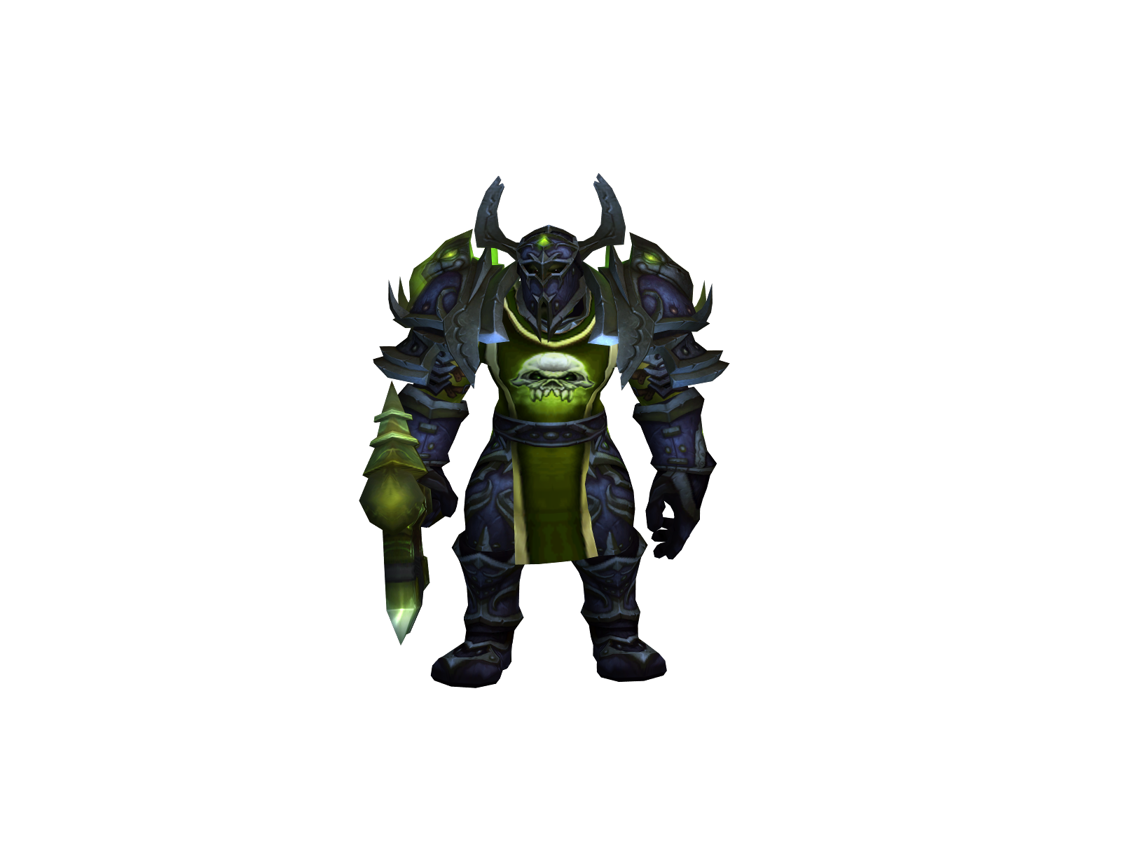 Grishnahk 3D character render