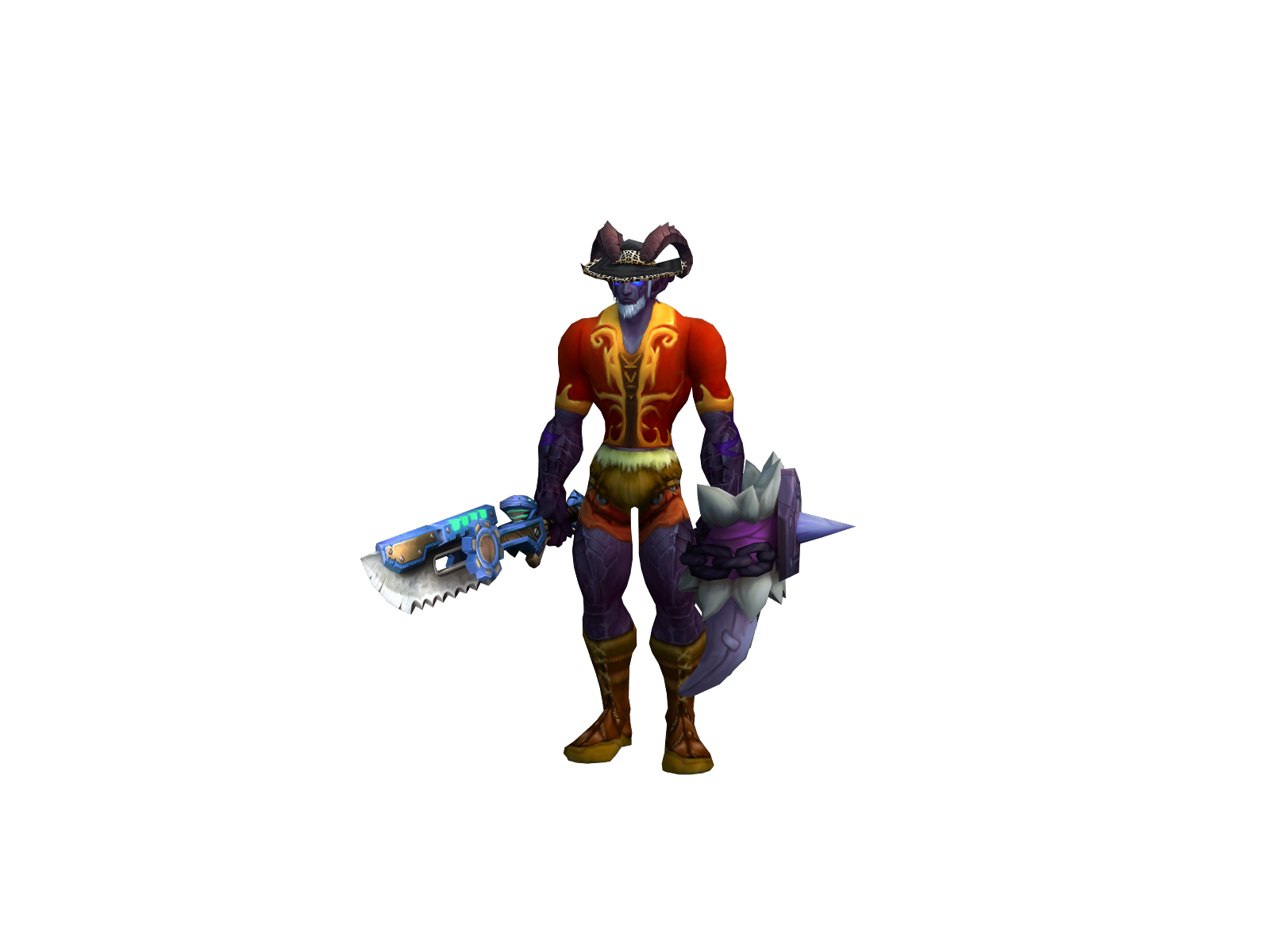 Callmedaddy 3D character render