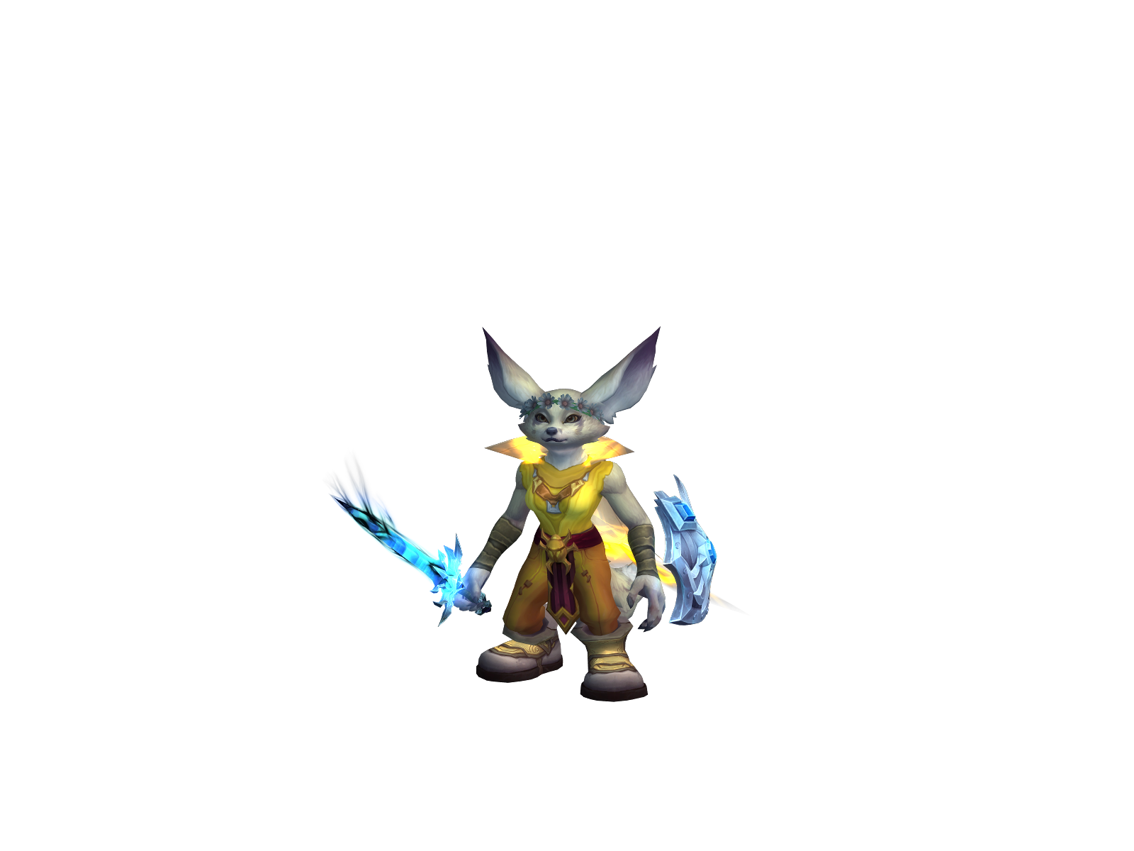 Celes 3D character render