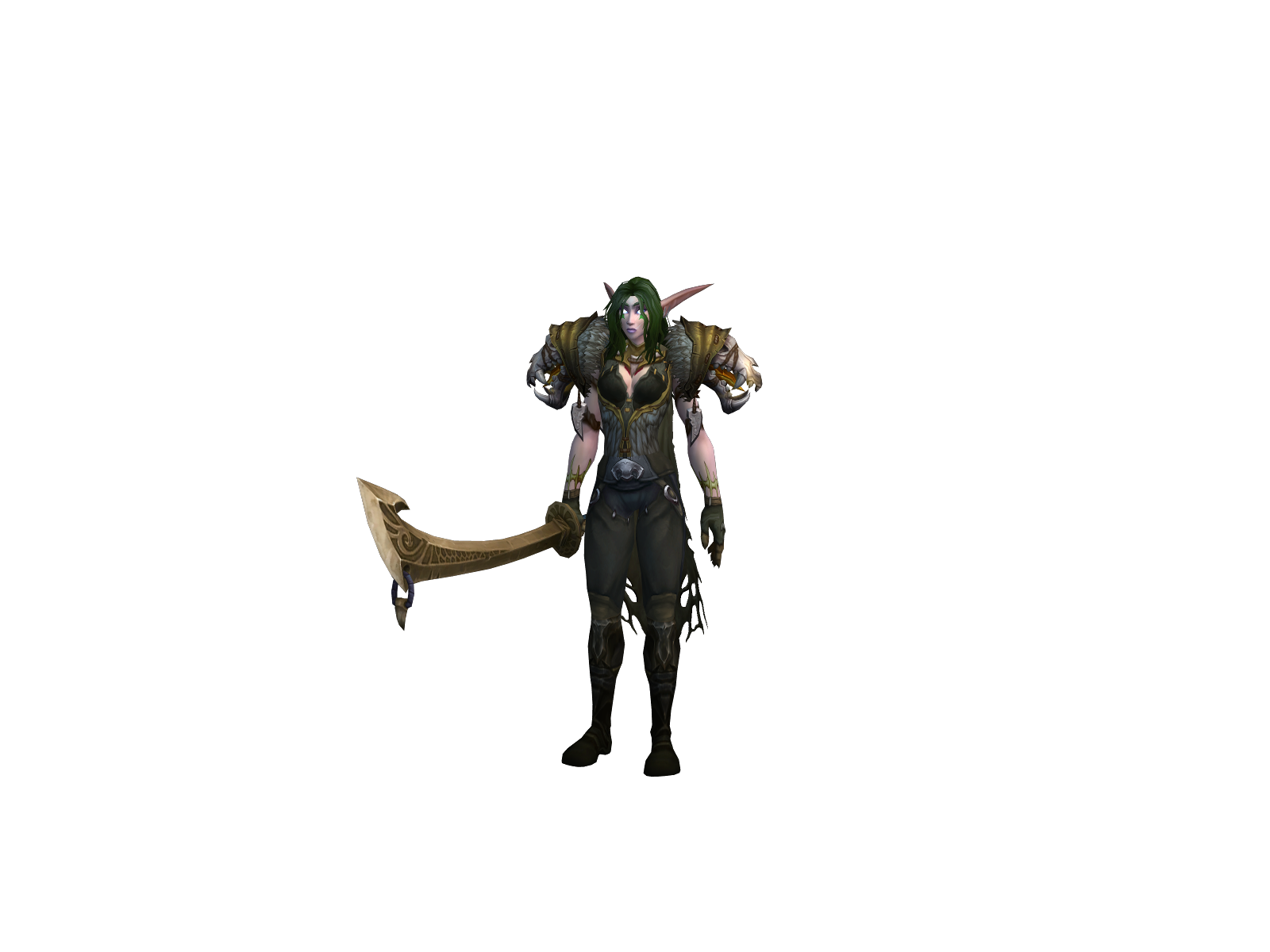 Svetlani 3D character render