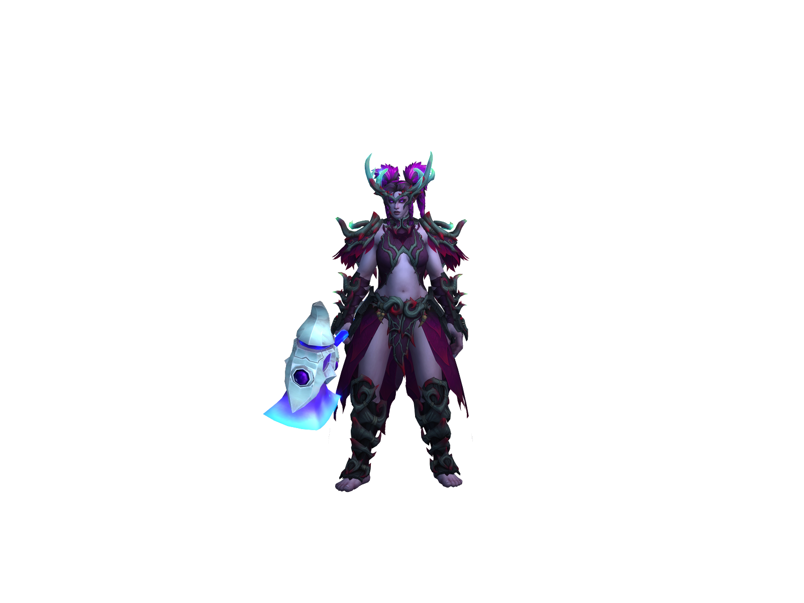 Darkdruid 3D character render