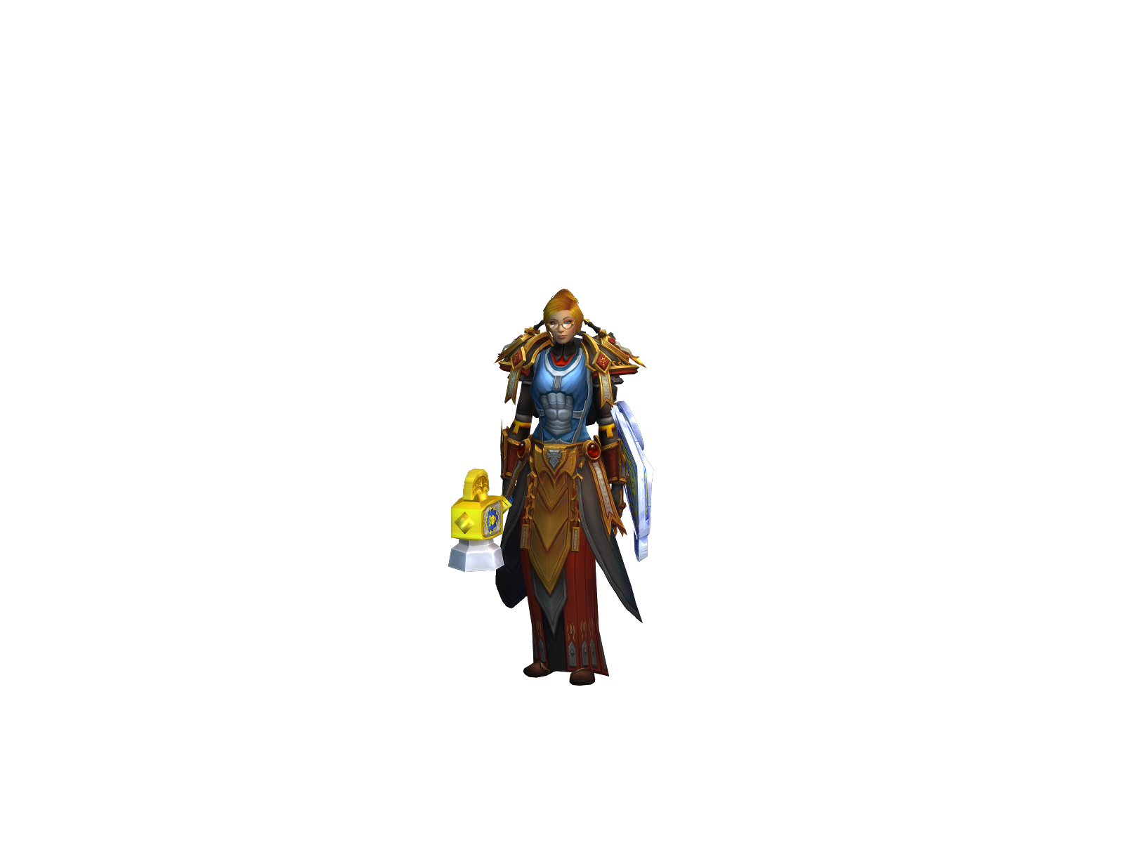 Sunflare 3D character render