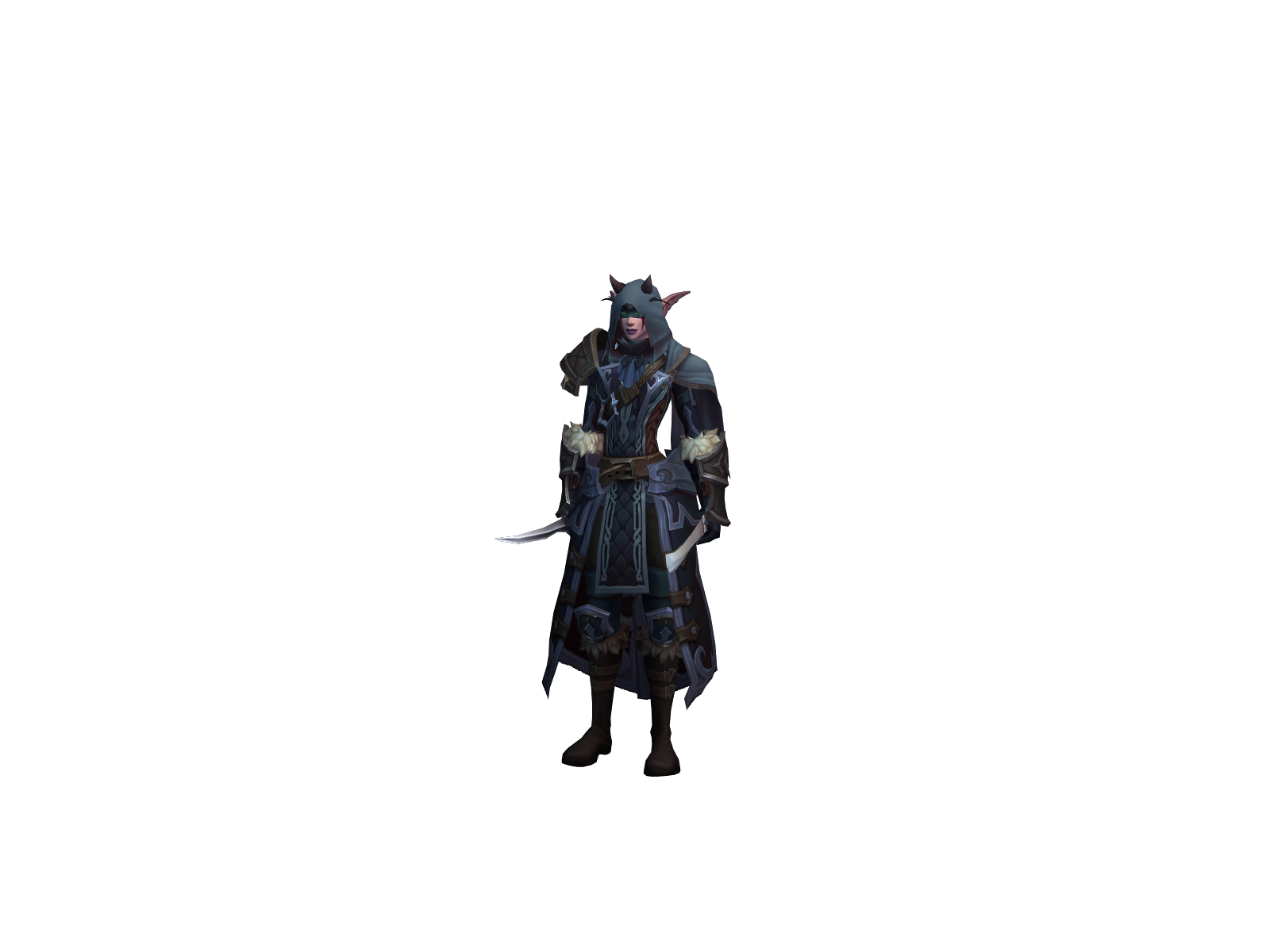 Frostblood 3D character render