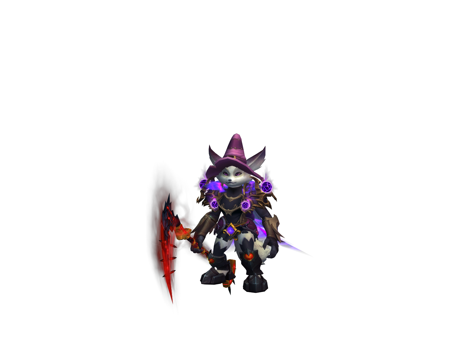 Azusia 3D character render