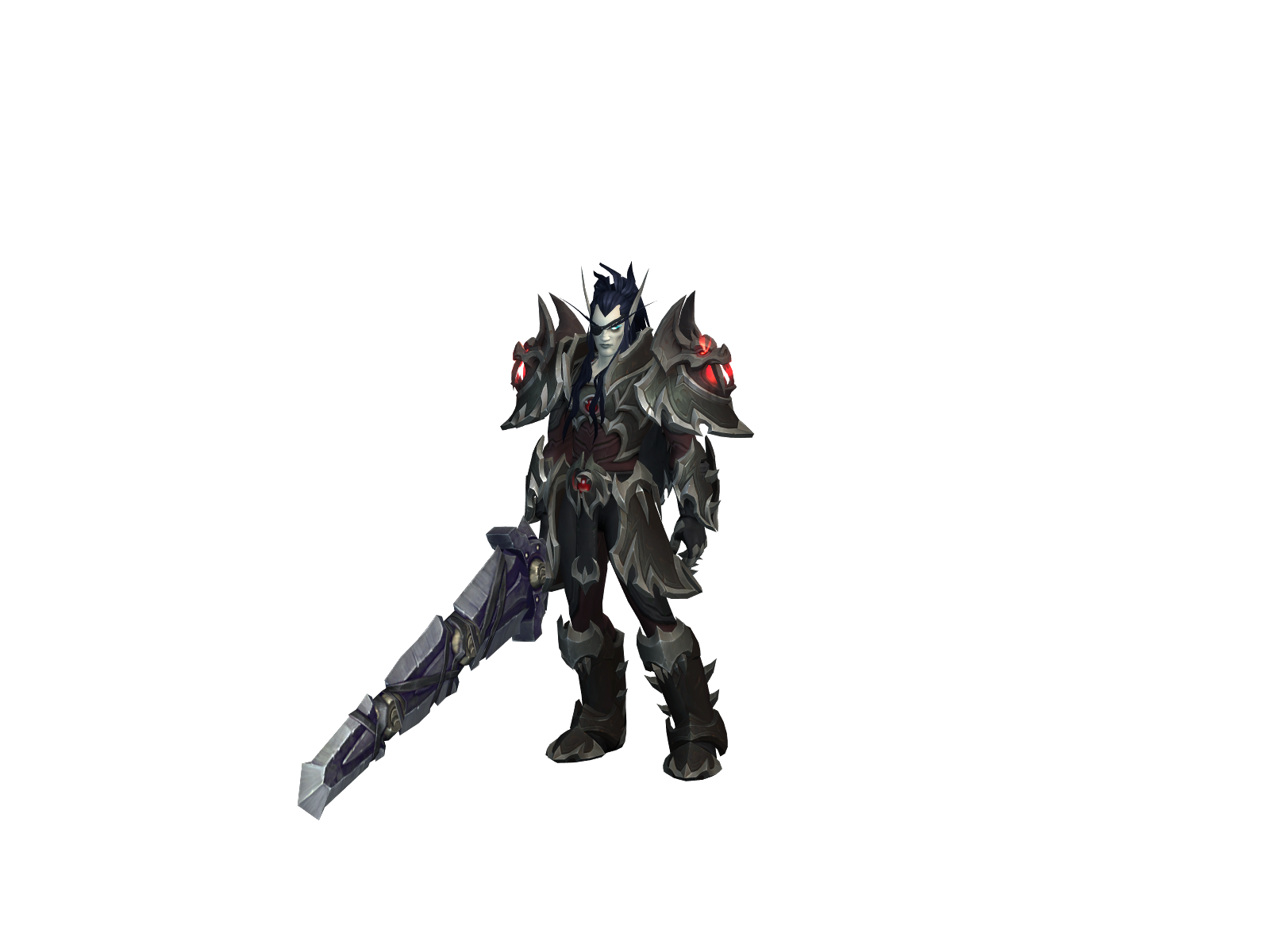 Raazael 3D character render