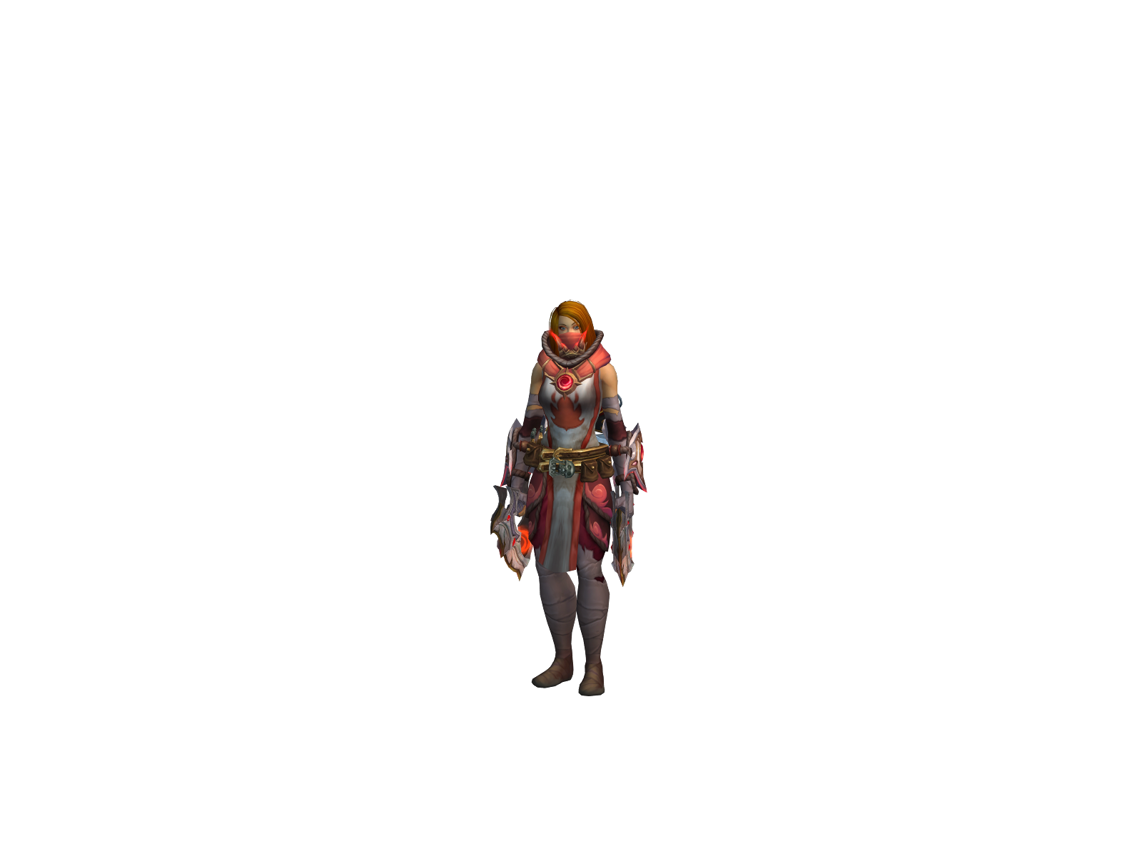 Nsong 3D character render