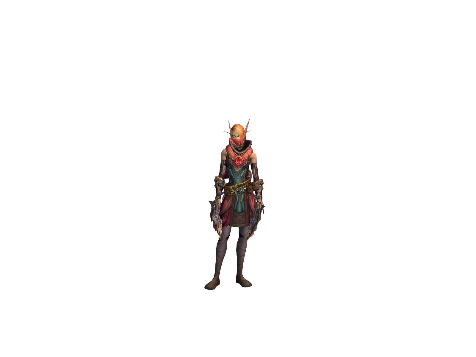 Nsong 3D character render