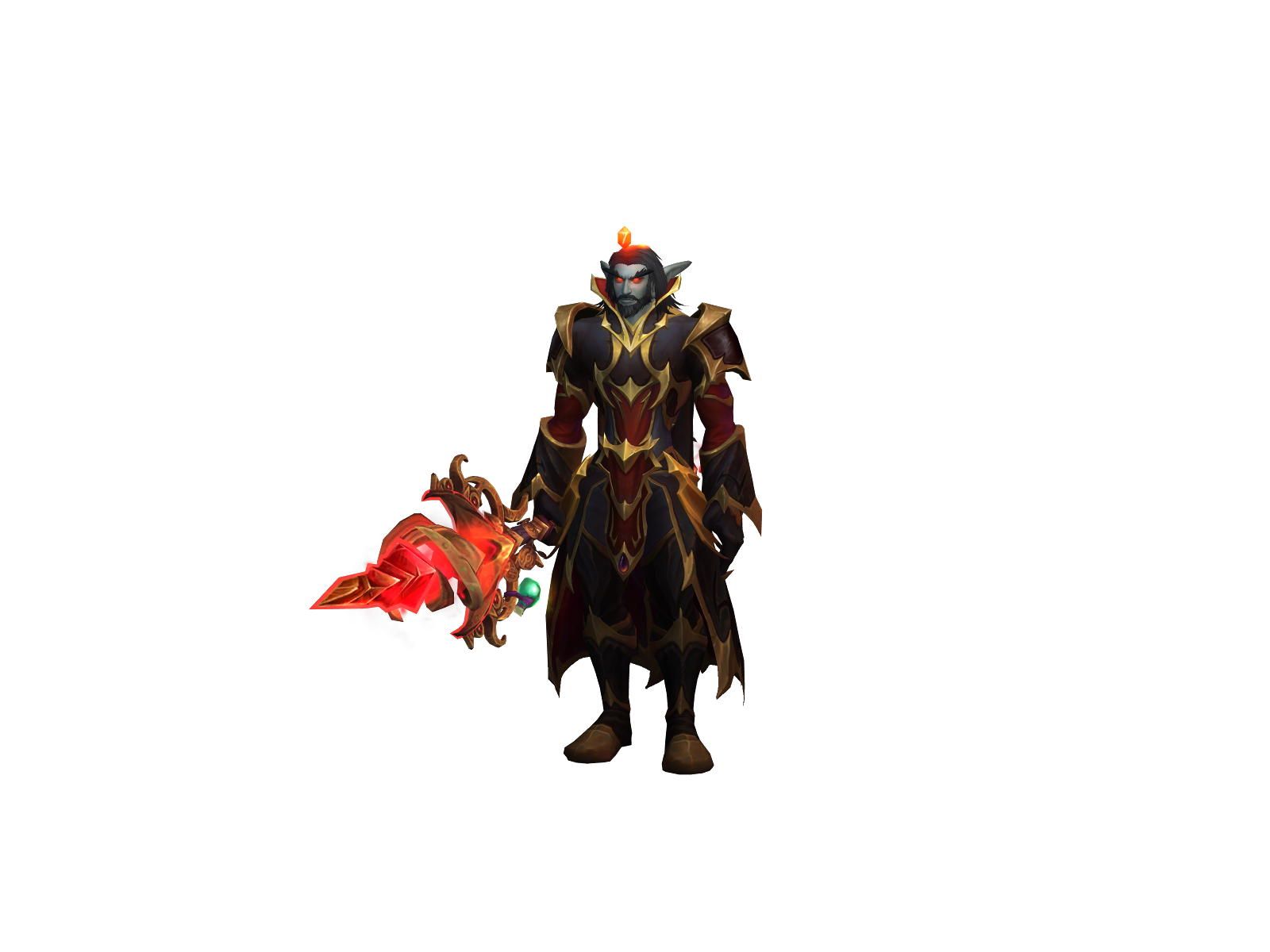 Rhabdø 3D character render