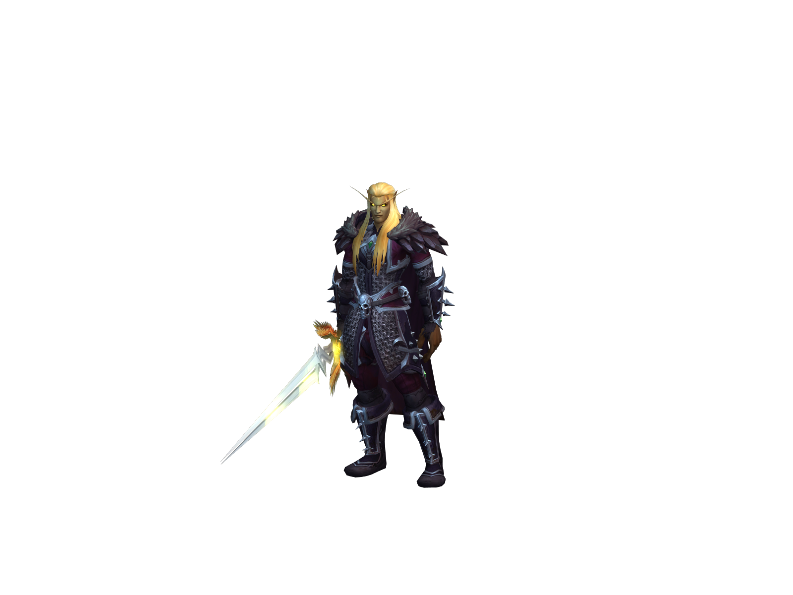 Miquella 3D character render