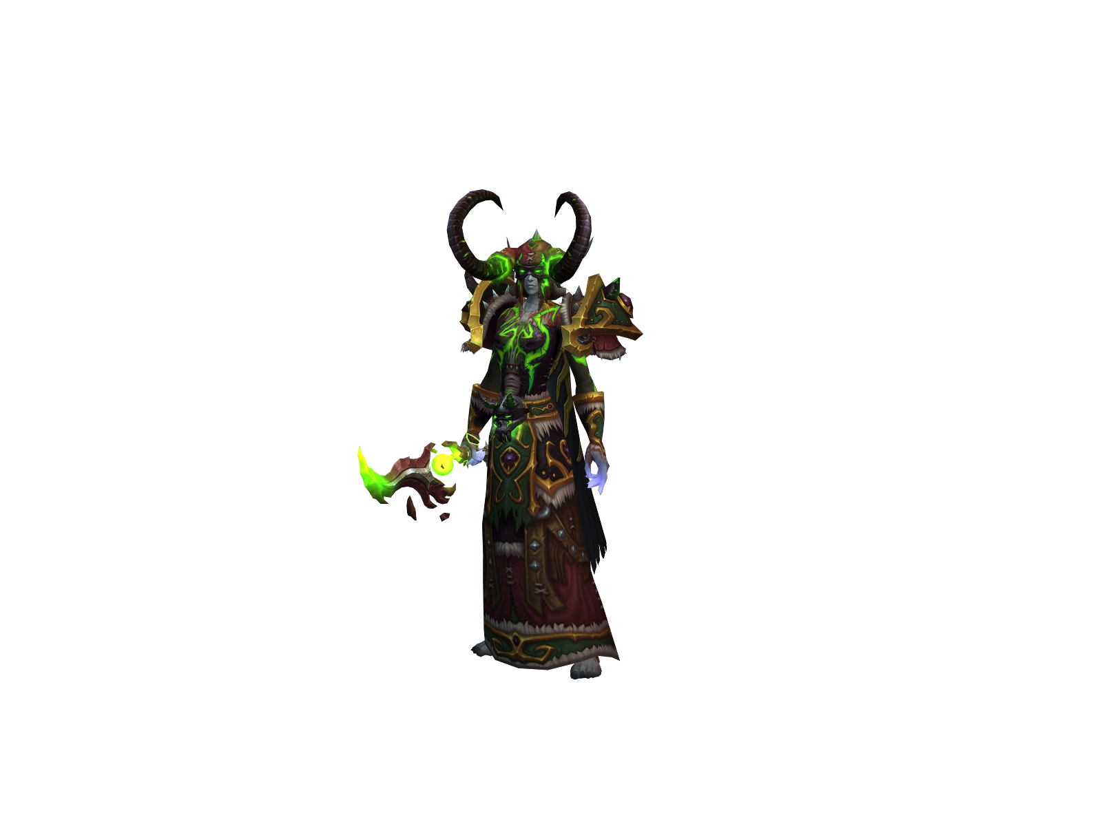 Smokin 3D character render