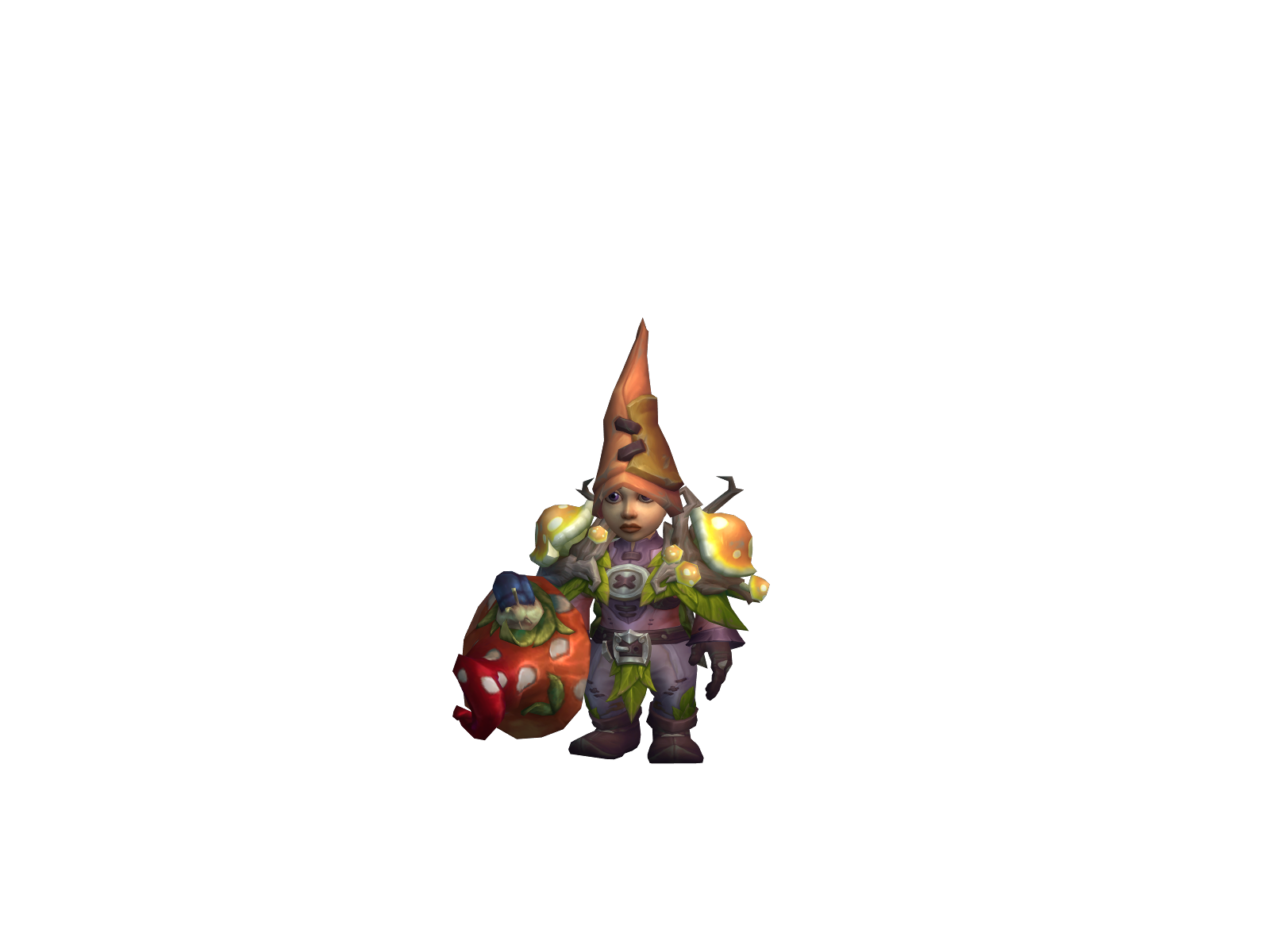Suzzette 3D character render