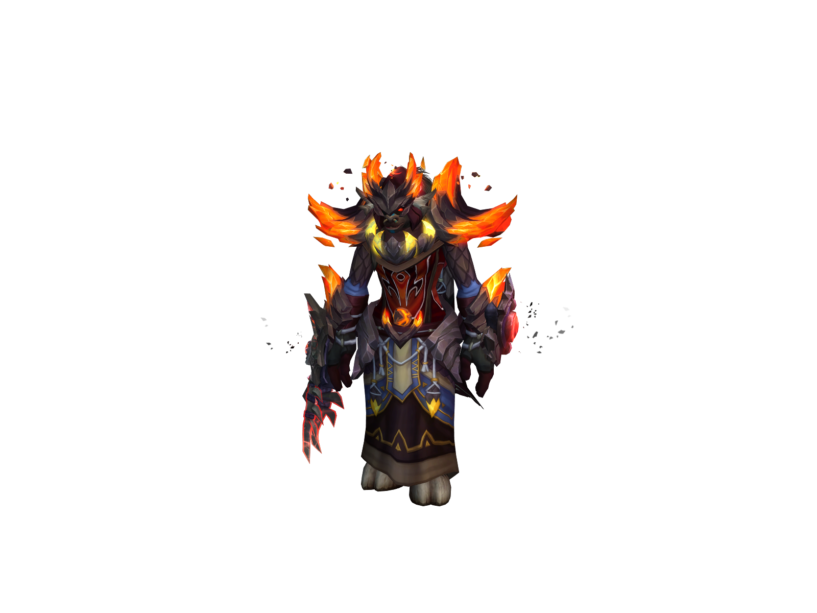 Toakin 3D character render