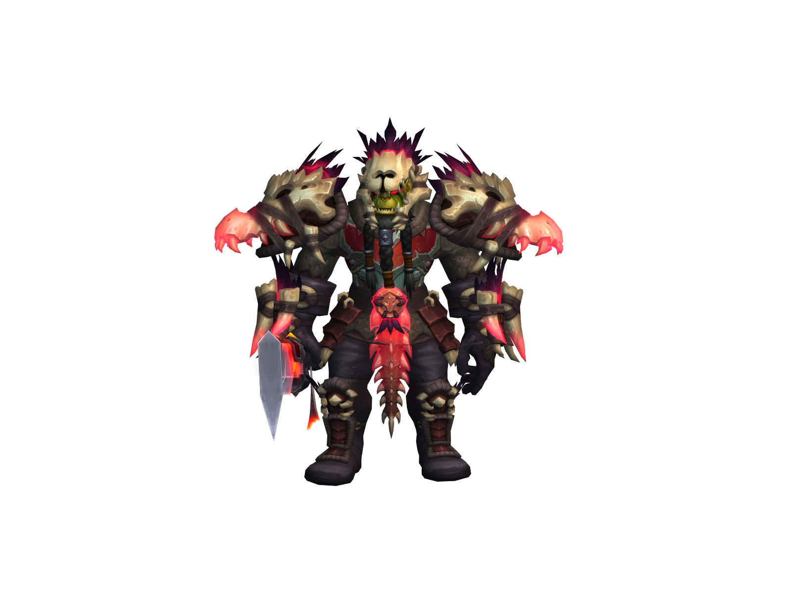 Destraka 3D character render