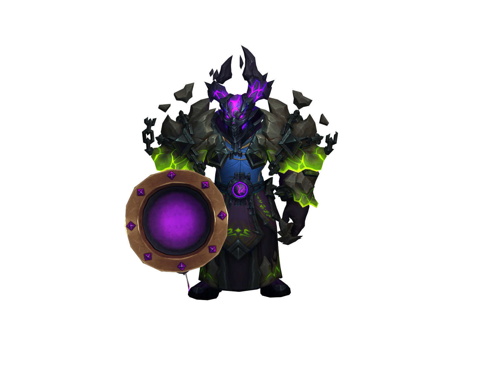 Curse 3D character render