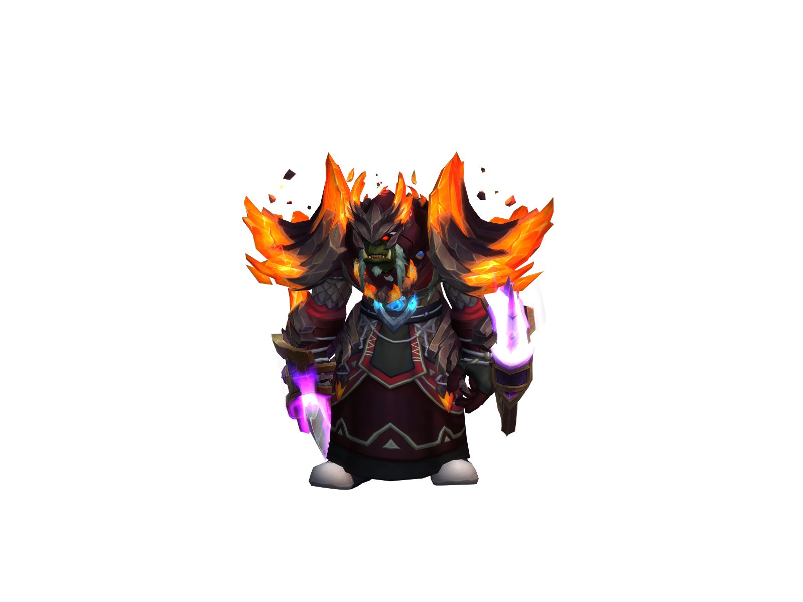 Ohms 3D character render